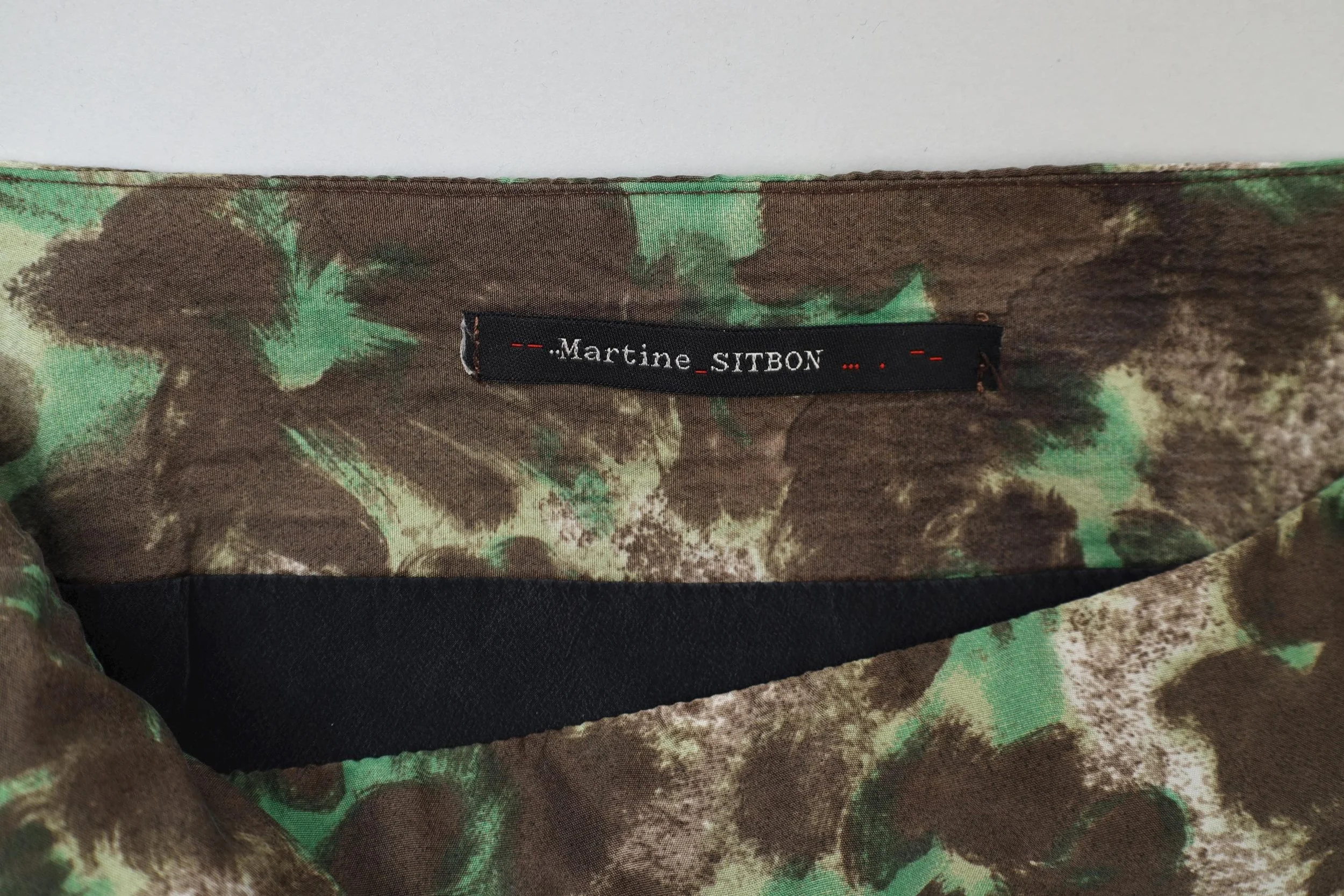 F/W 2001 Martine Sitbon label tag