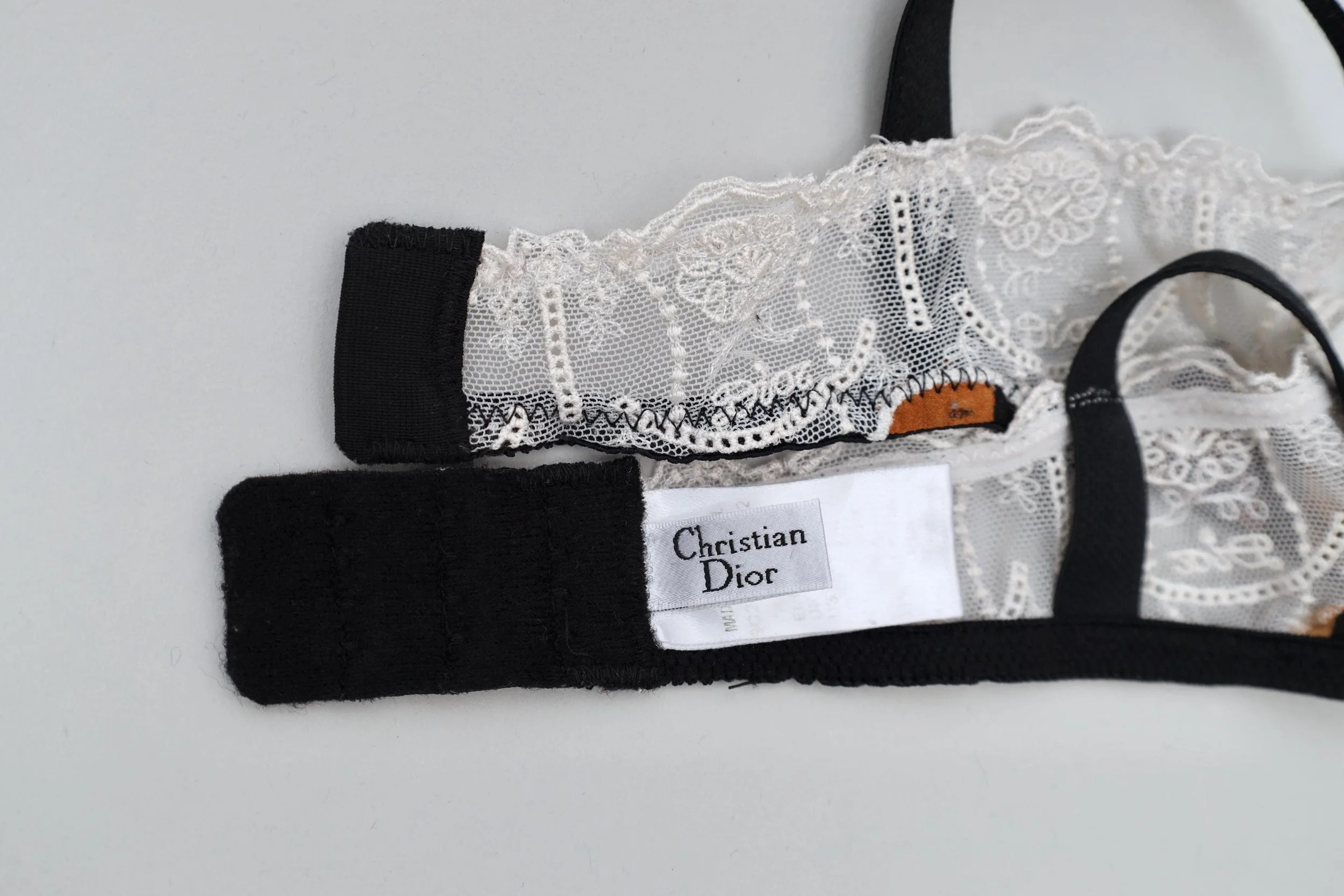 late 1990s / early 2000s Christian Dior John Galliano label tag