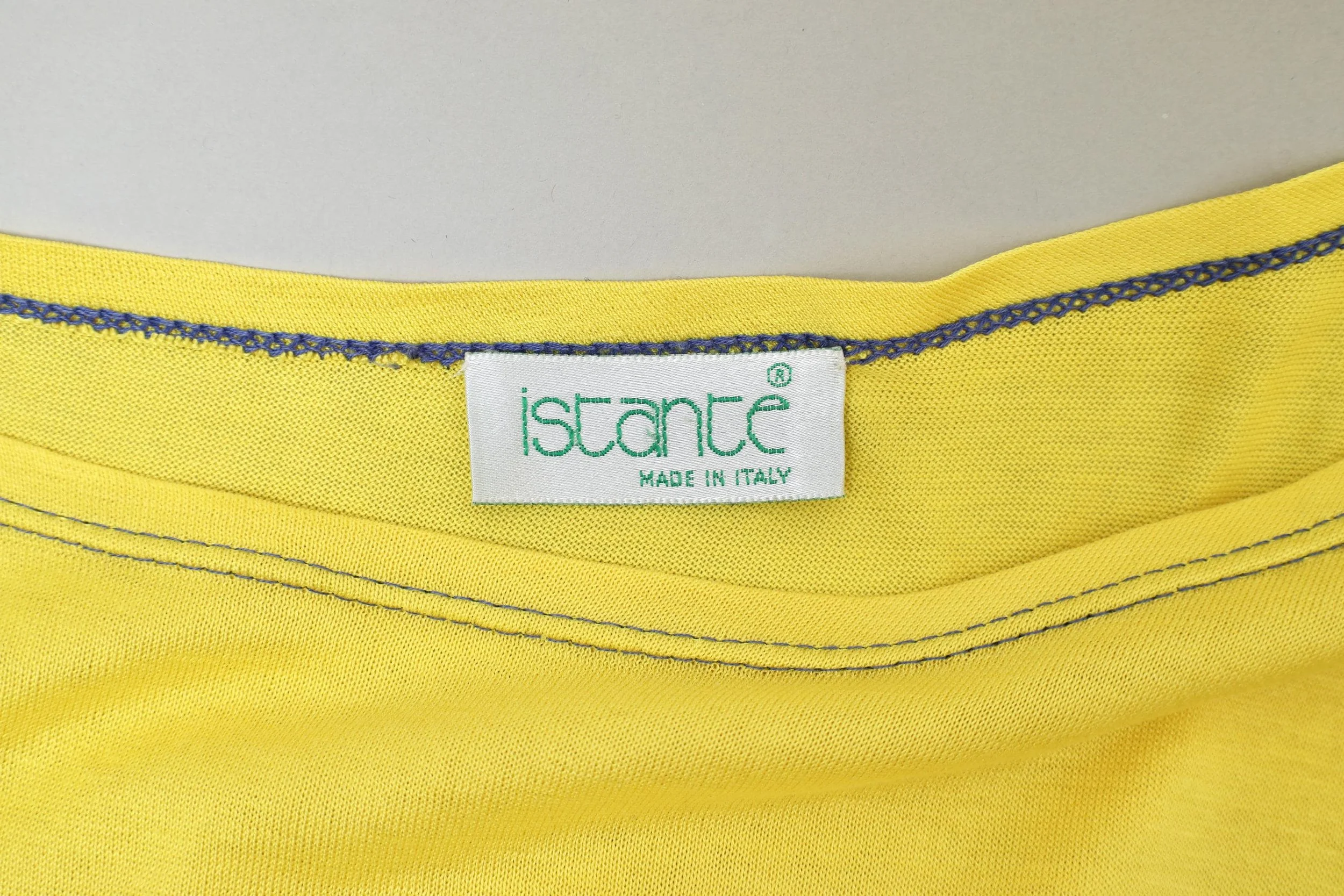 1980s Istante by Gianni Versace label tag