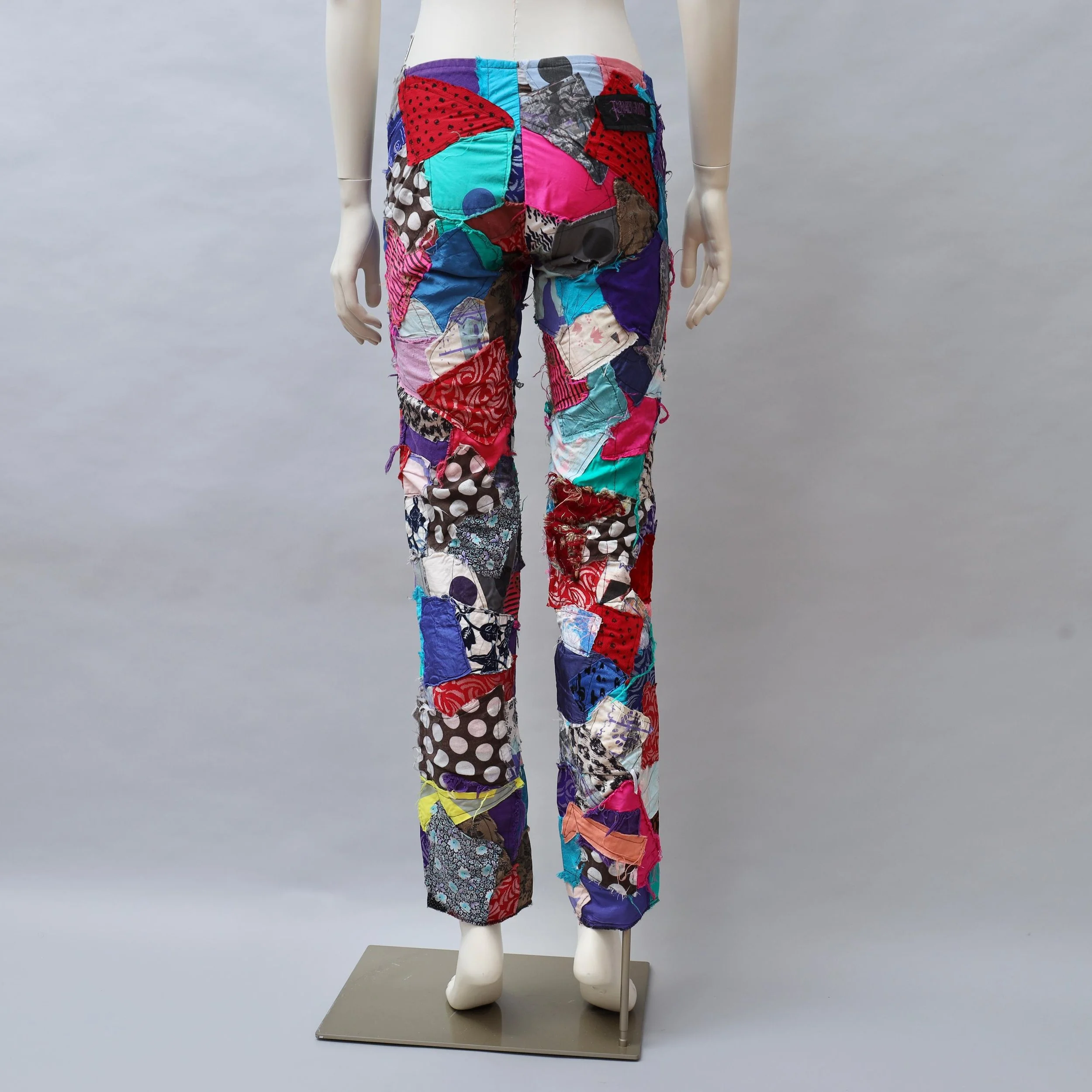 1980s Planet Alice multi-pattern patchwork pants