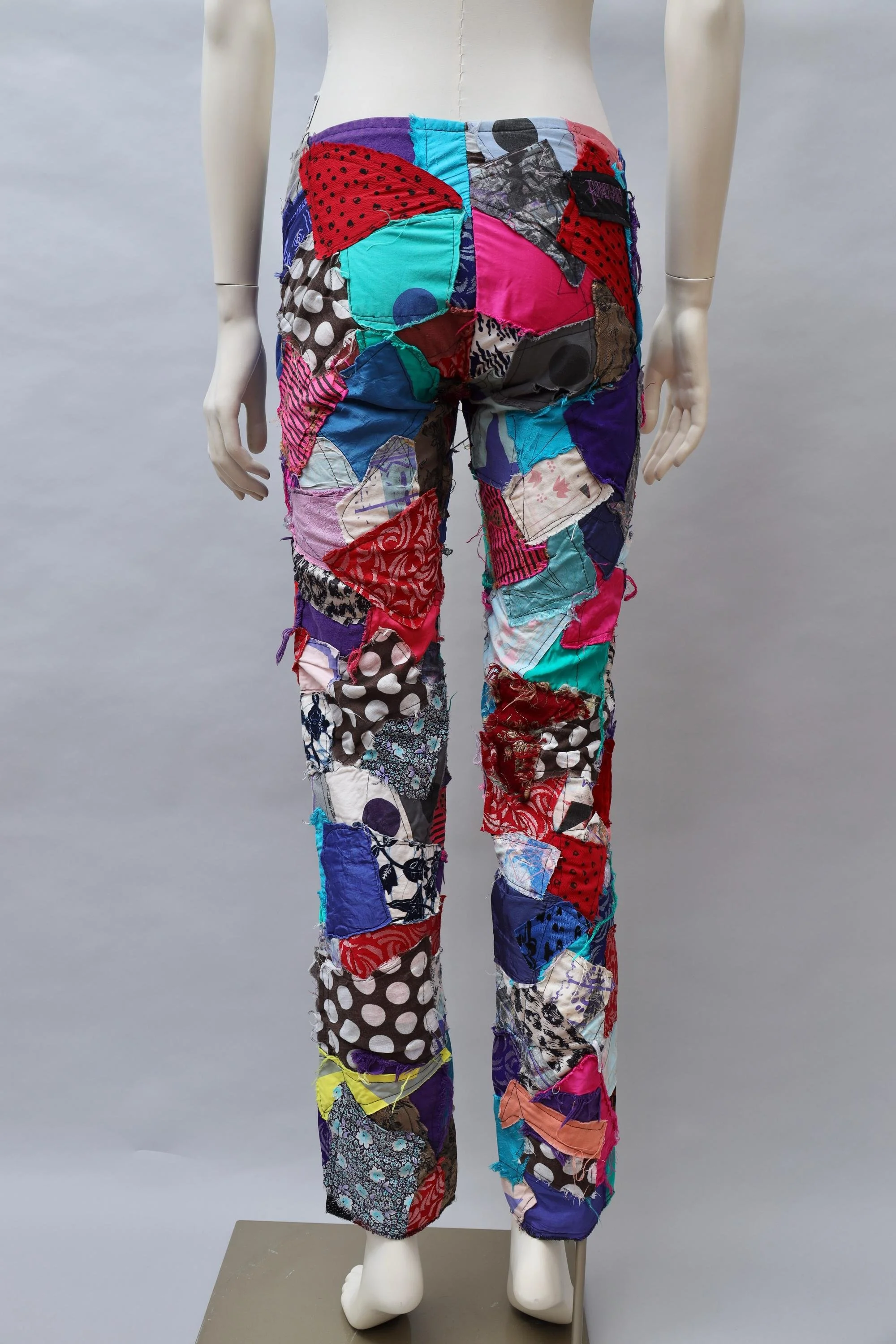 1980s Planet Alice multi-pattern patchwork pants
