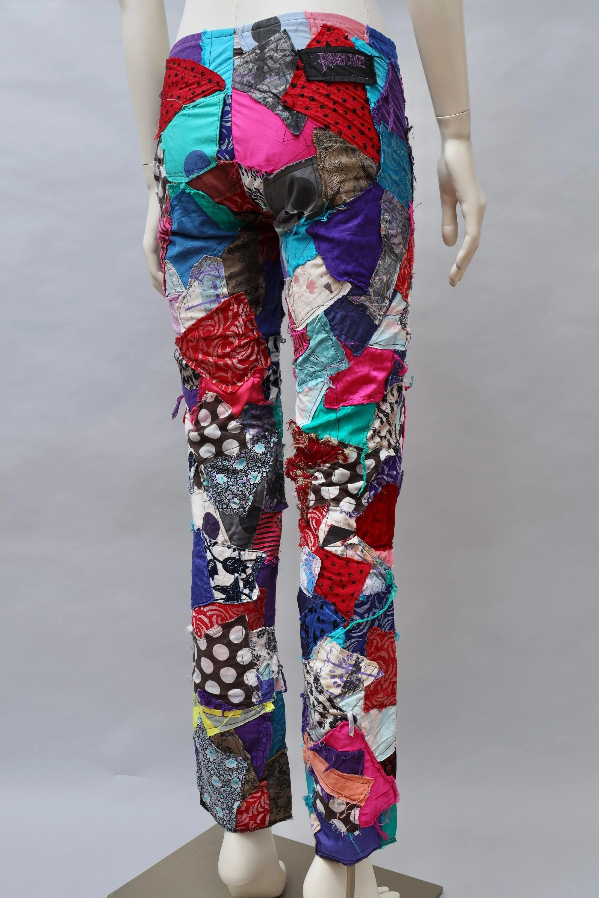 1980s Planet Alice multi-pattern patchwork pants