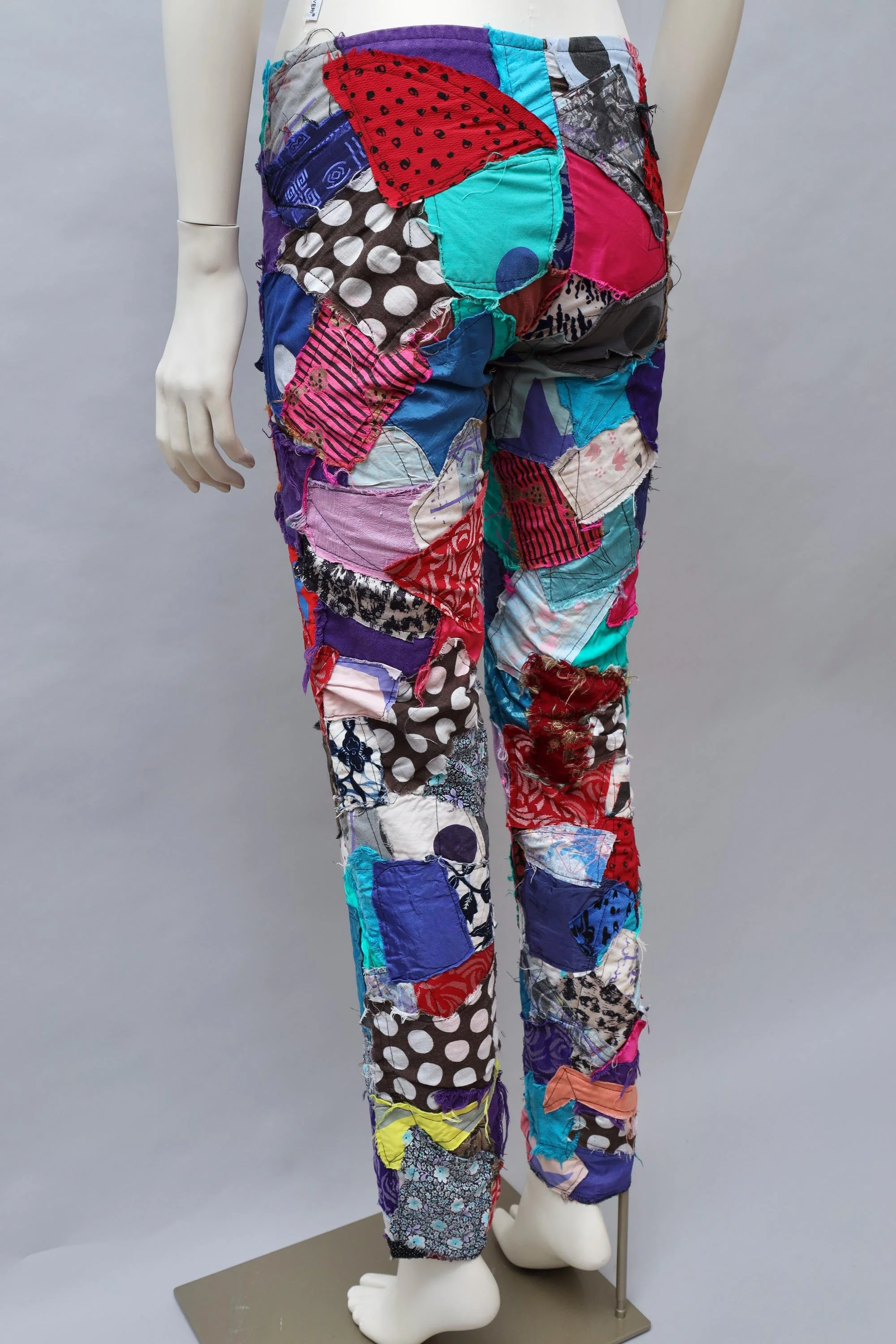 1980s Planet Alice multi-pattern patchwork pants
