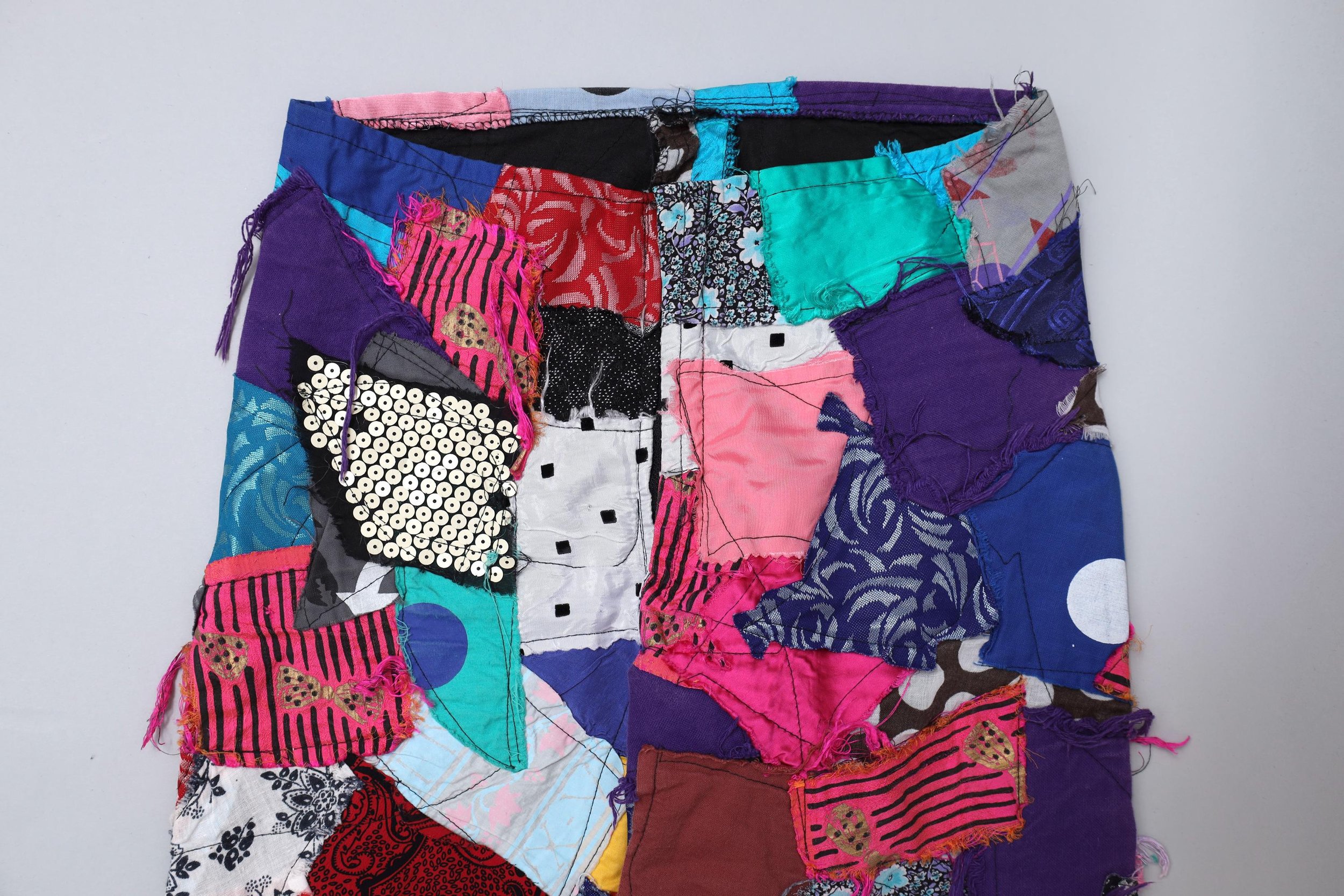 1980s Planet Alice multi-pattern patchwork pants