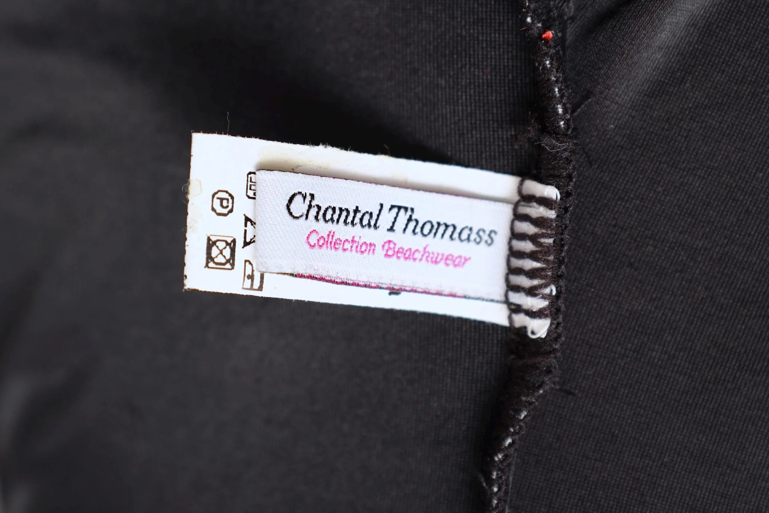 2000s Chantal Thomass Collection Beachwear label tag