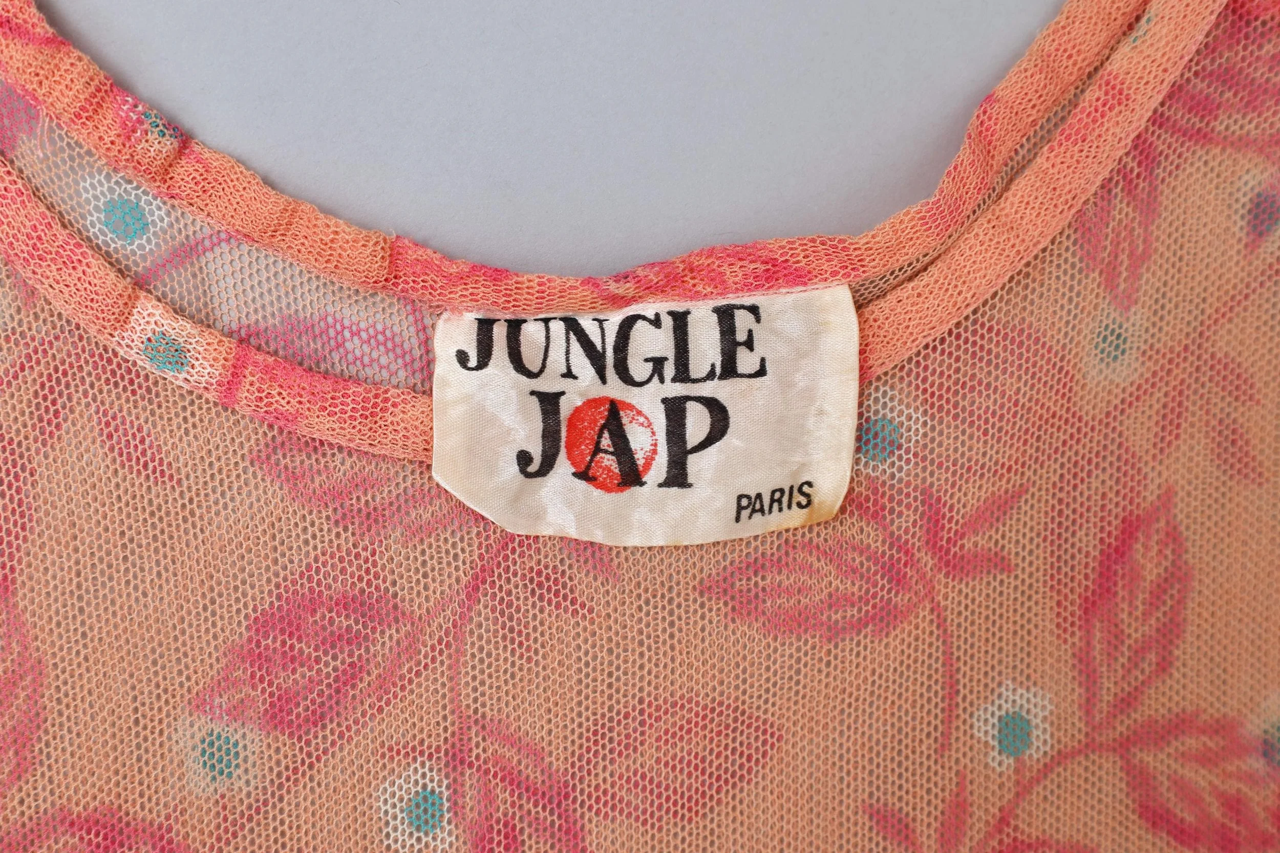Rare 1970s Jungle Jap early Kenzo label tag
