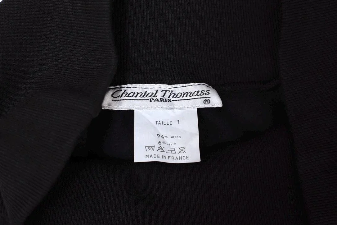 late 1980s / early 1990s Chantal Thomass label tag