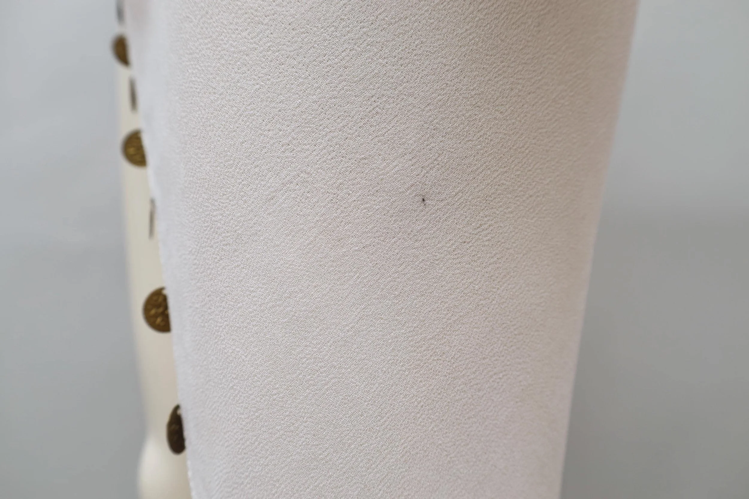 white mesh detail