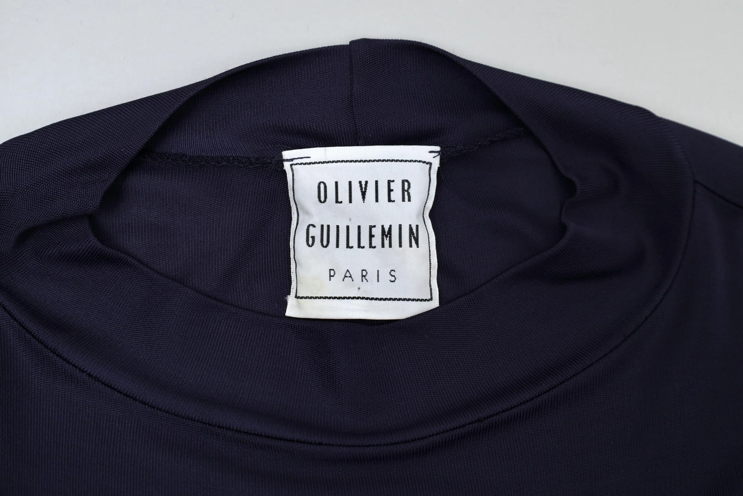 F/W 1990 Olivier Guillemin label tag