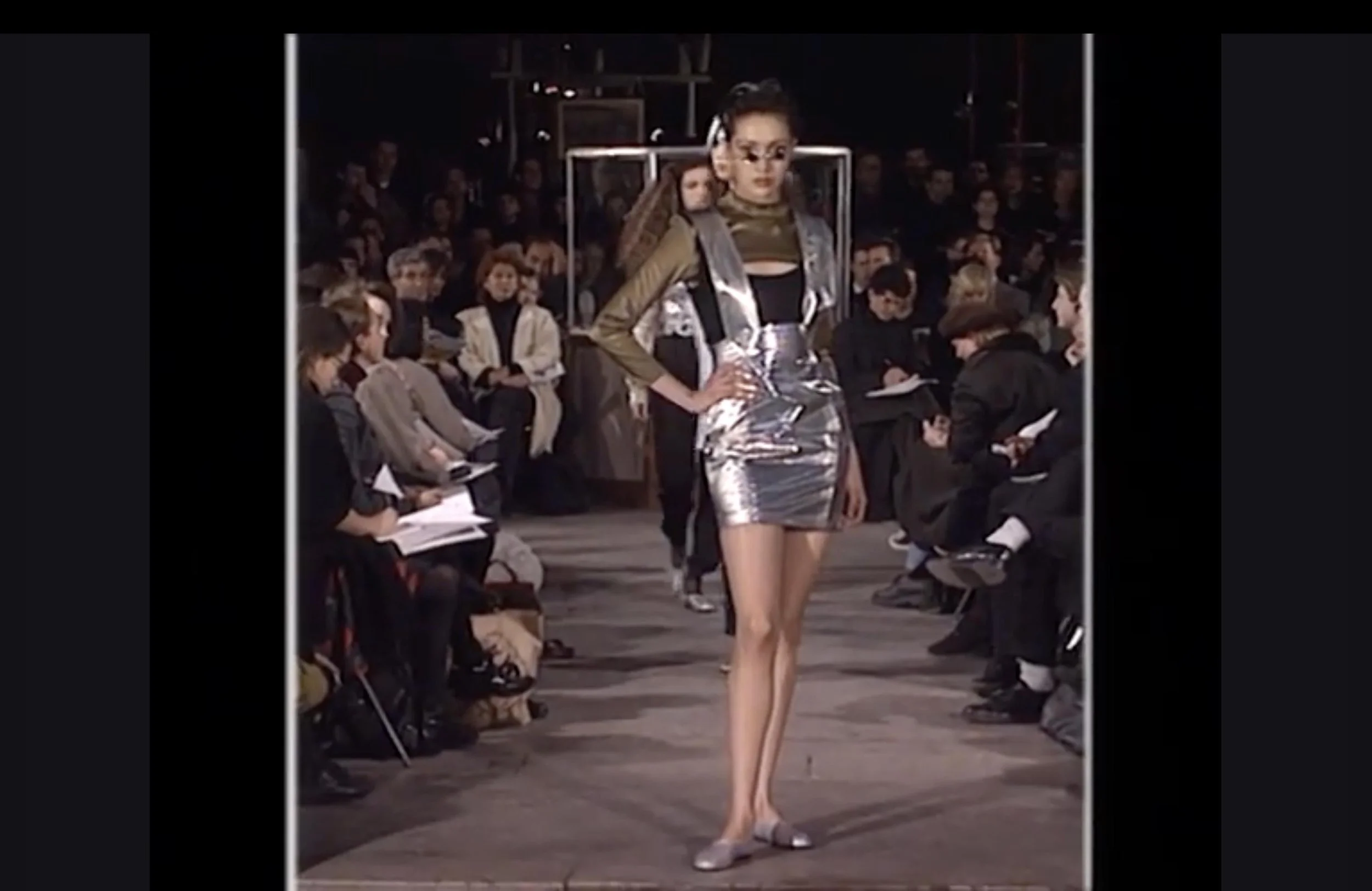 F/W 1990 Olivier Guillemin runway look