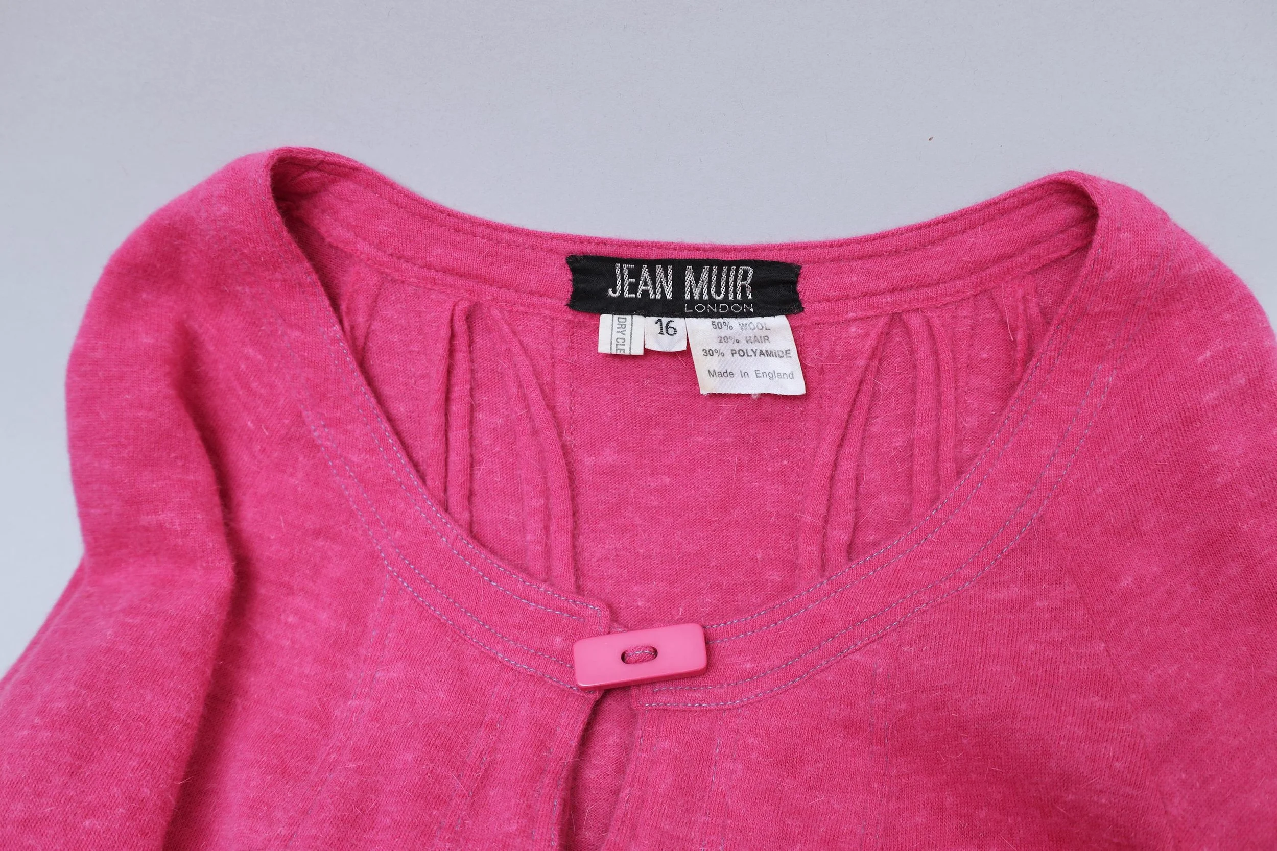 1970s Jean Muir label tag