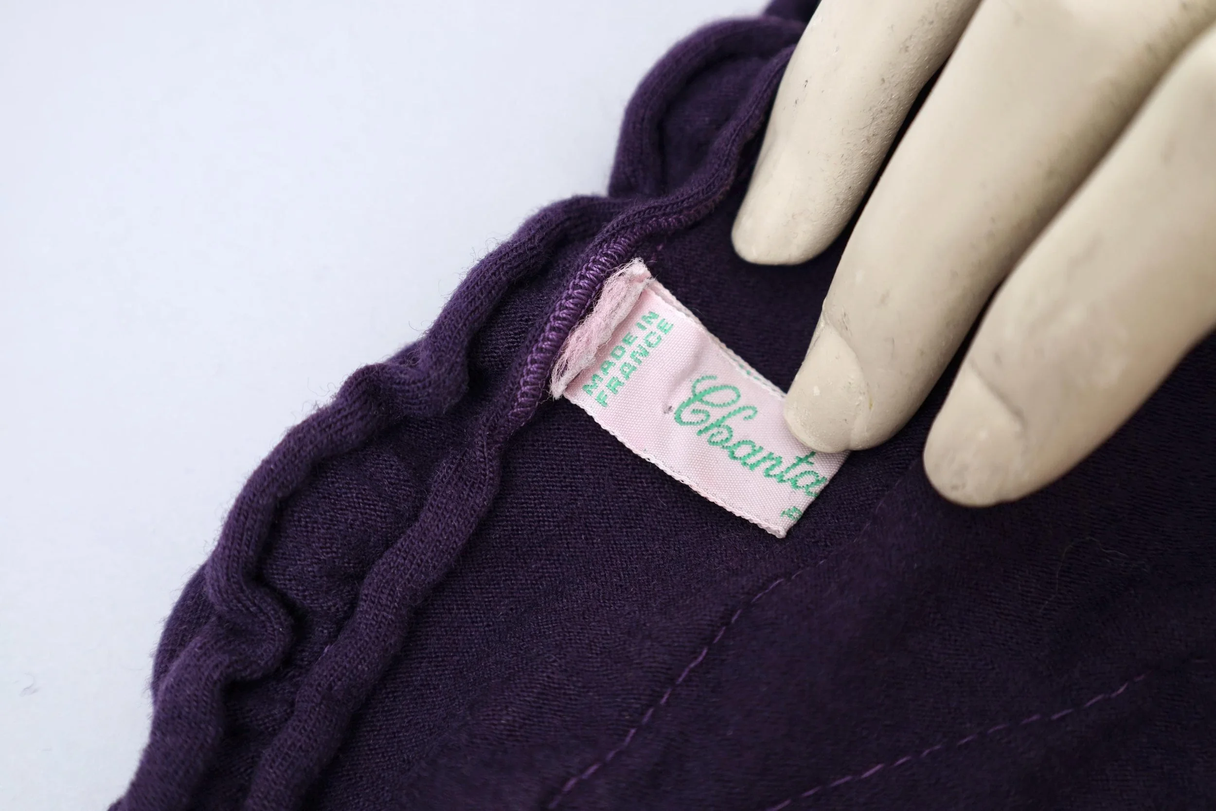 early 1980s Chantal Thomass label tag