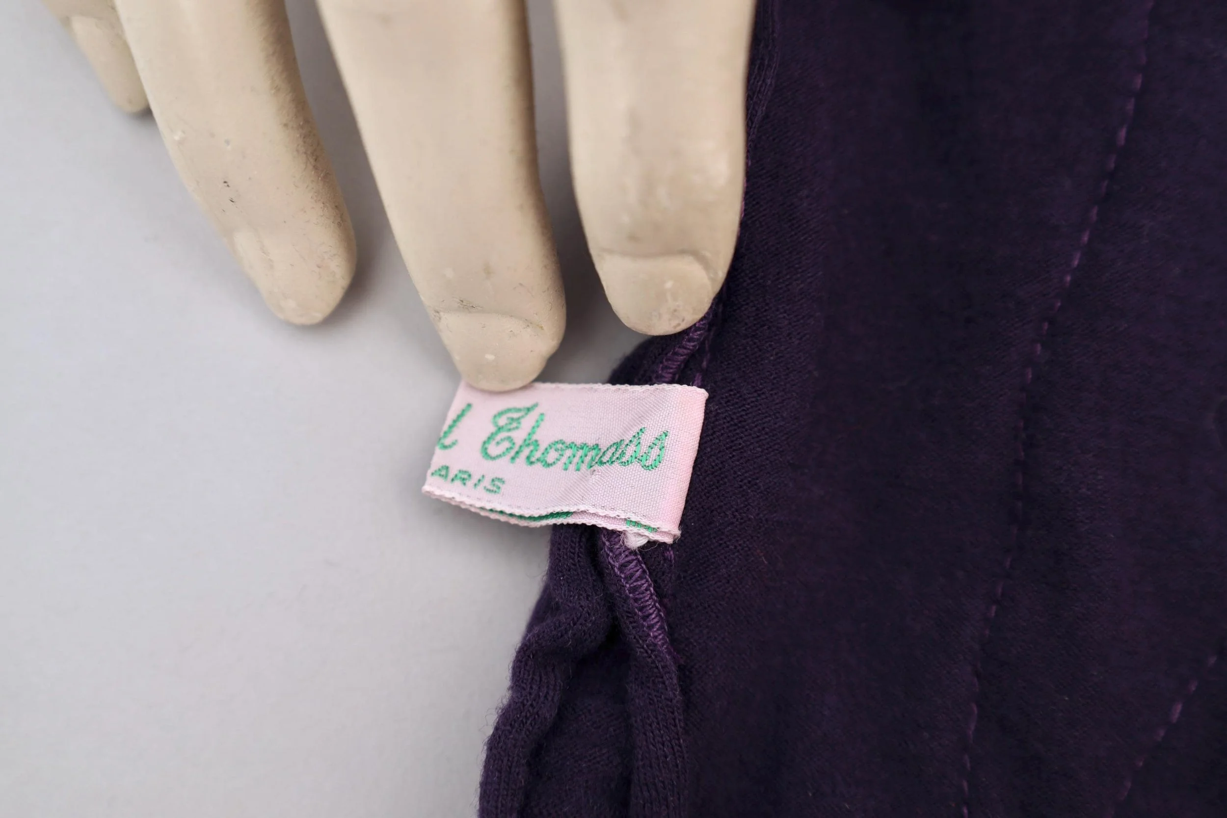 early 1980s Chantal Thomass label tag
