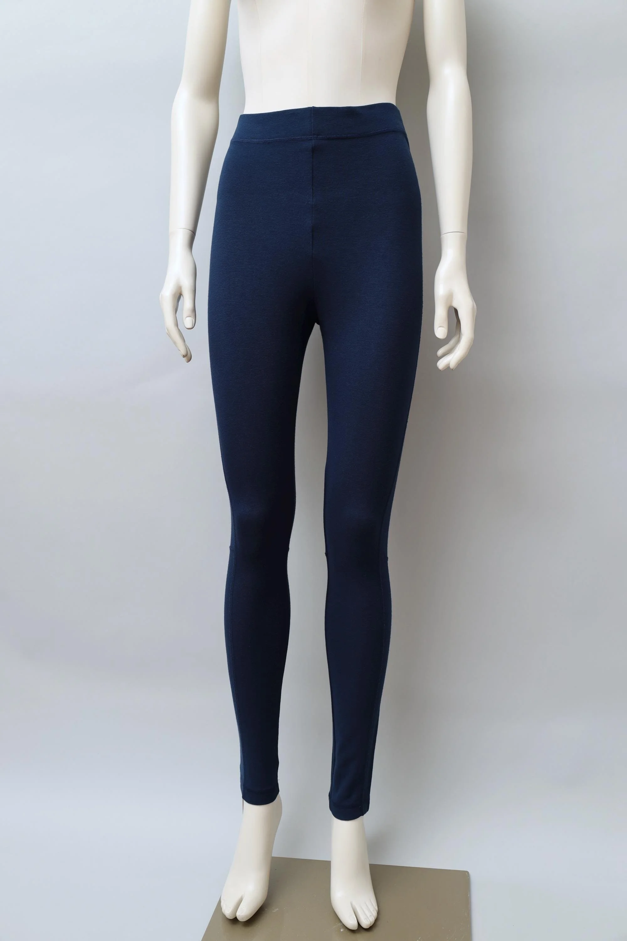 S/S 1991 Chantal Thomass midnight blue lace-up leggings