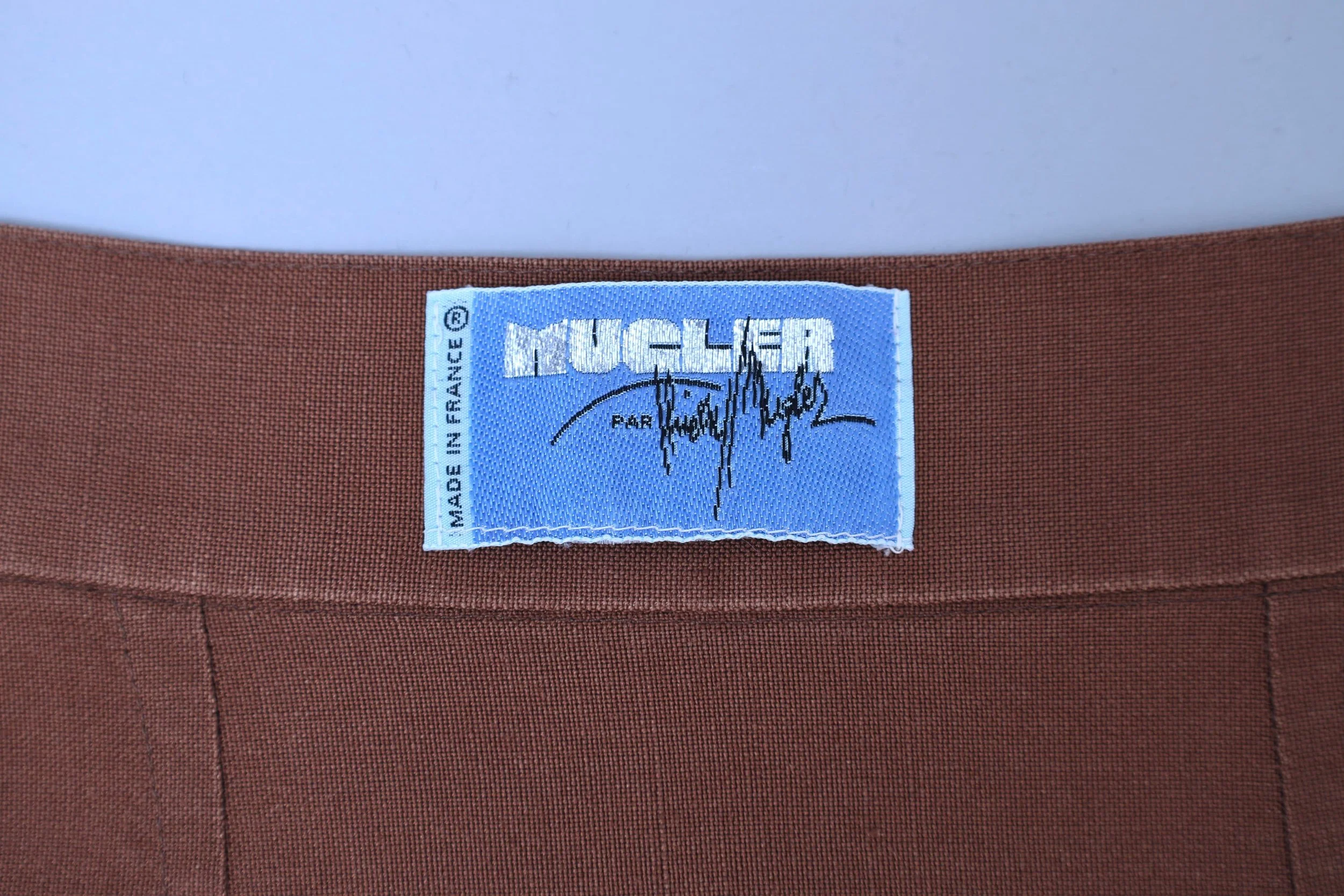 early 1990s Mugler par Thierry Mugler label tag