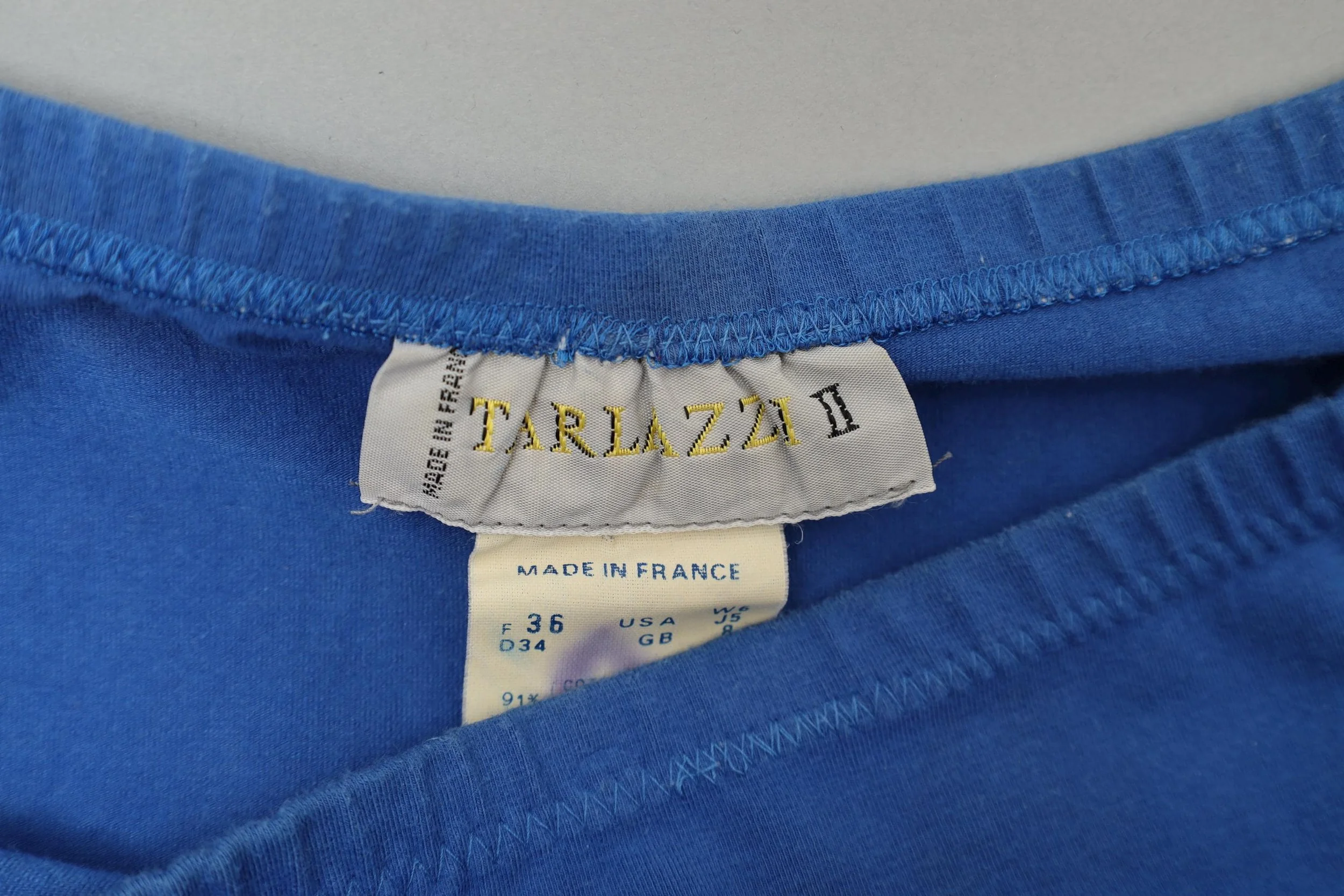 1980s Angelo Tarlazzi II label tag