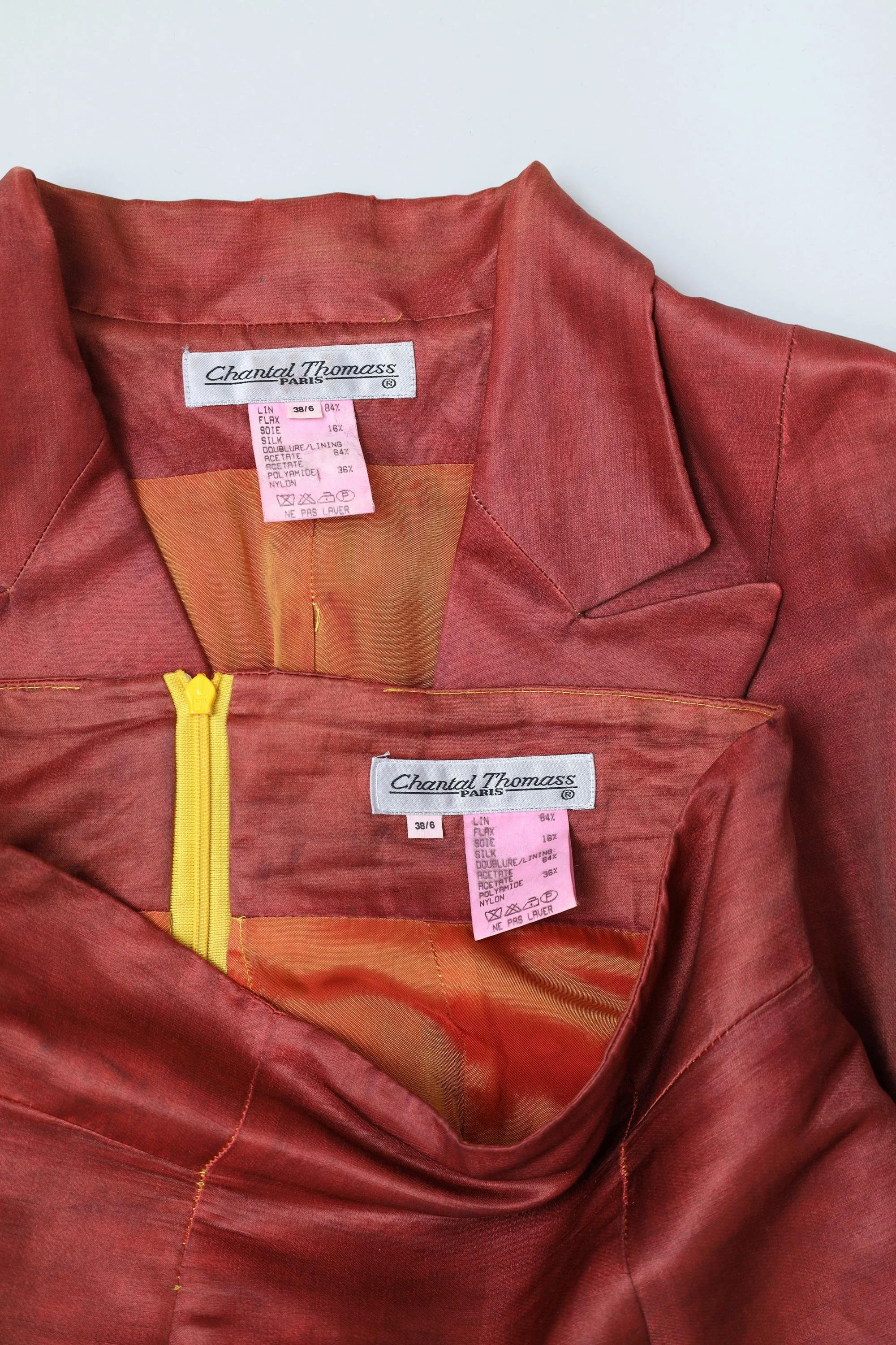 late 1980s Chantal Thomass label tag