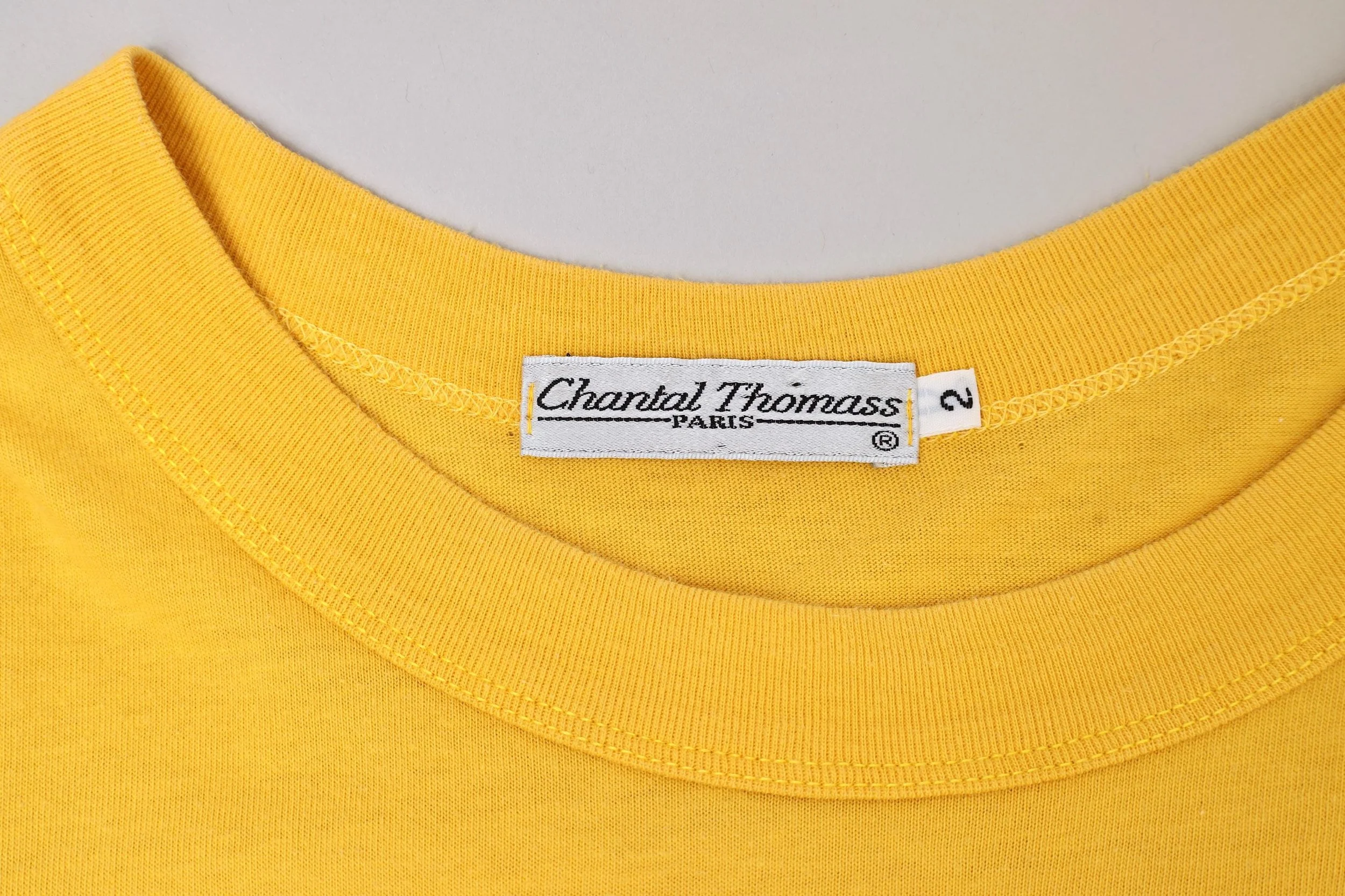 1980s Chantal Thomass label tag
