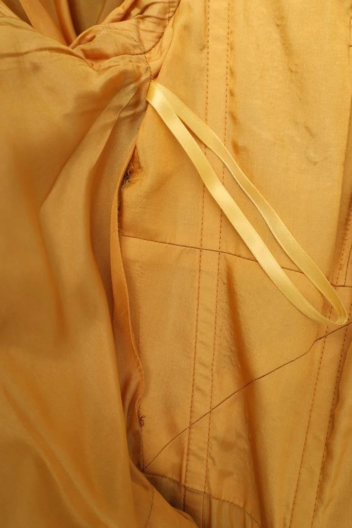 1980s Antony Price couture gown lining