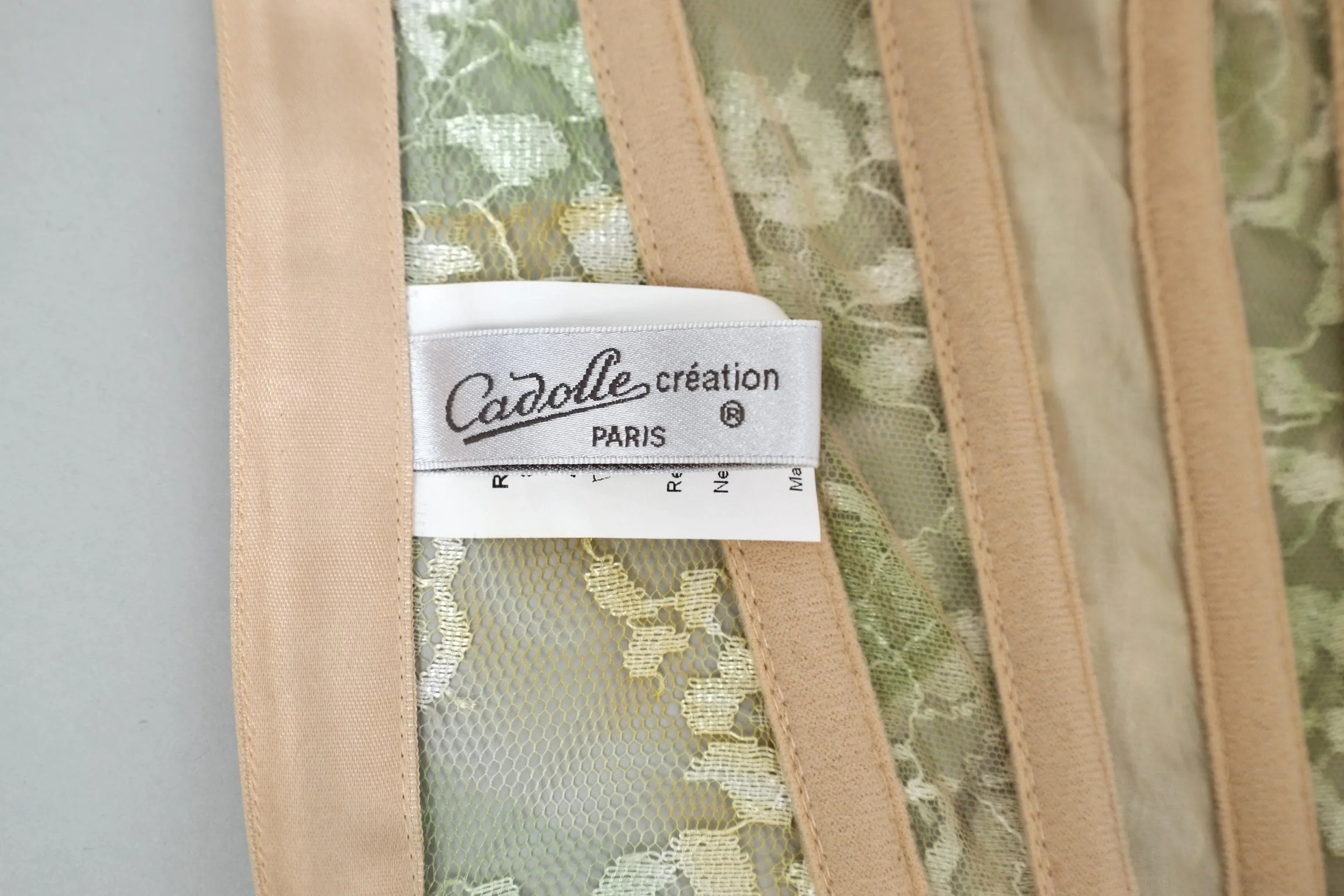 Cadolle Paris label tag