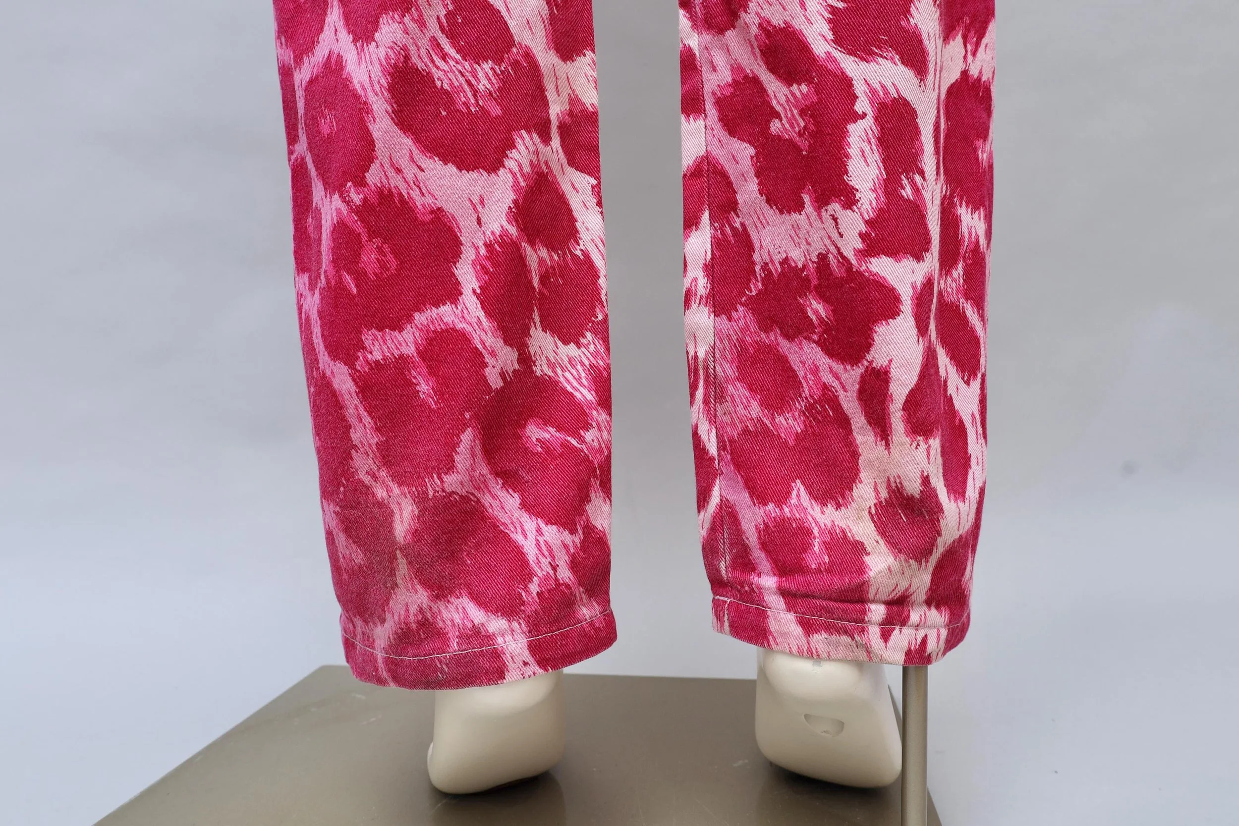 Sexy Dynamite London pink leopard print jeans