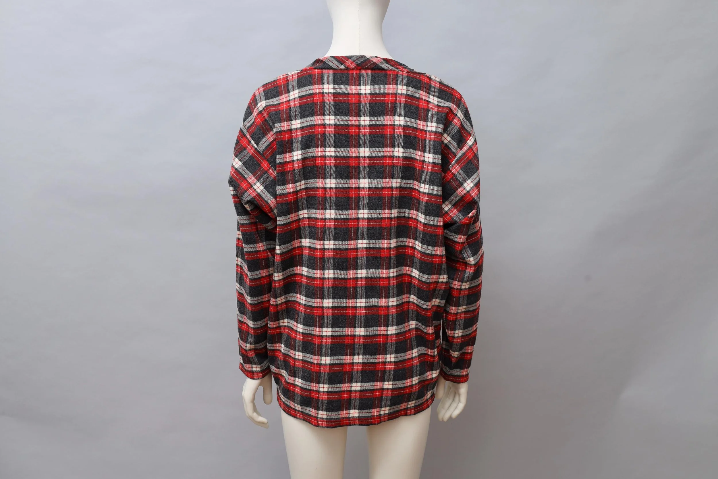 late 1980s Chantal Thomass Suite tartan zip-up cardigan