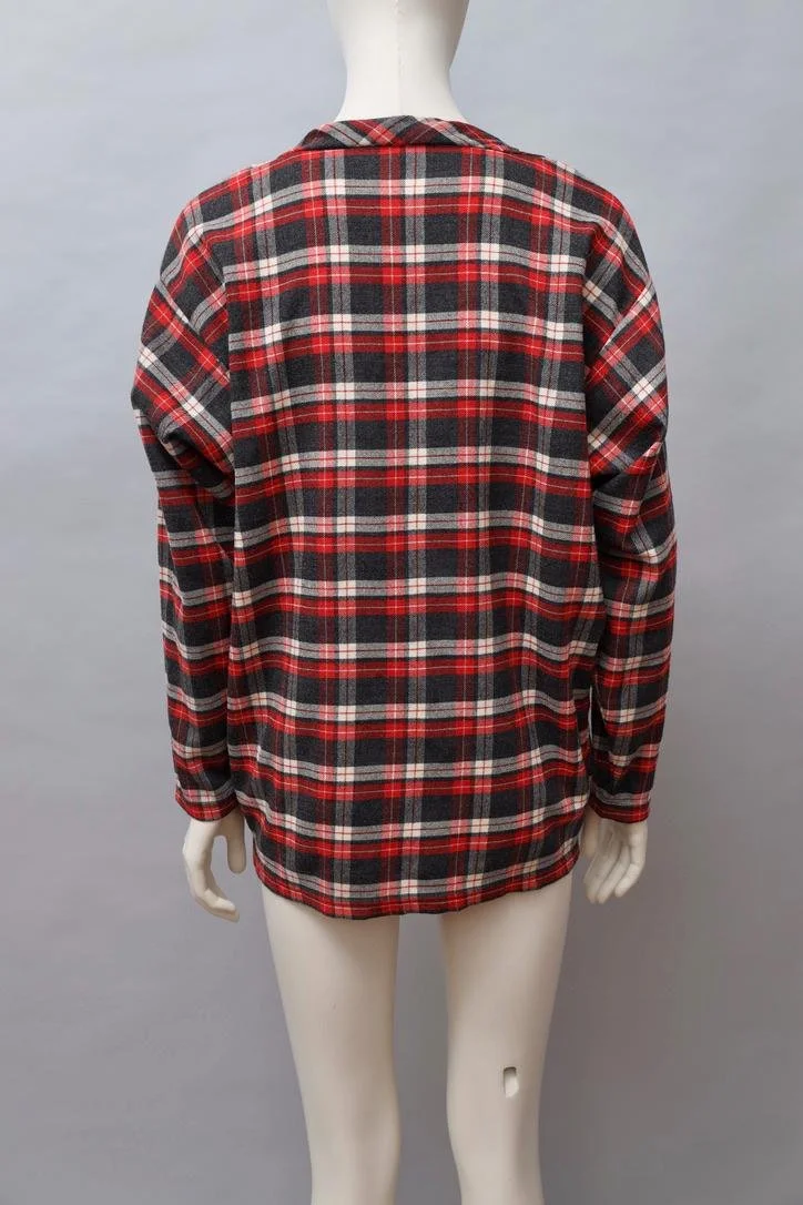 late 1980s Chantal Thomass Suite tartan zip-up cardigan
