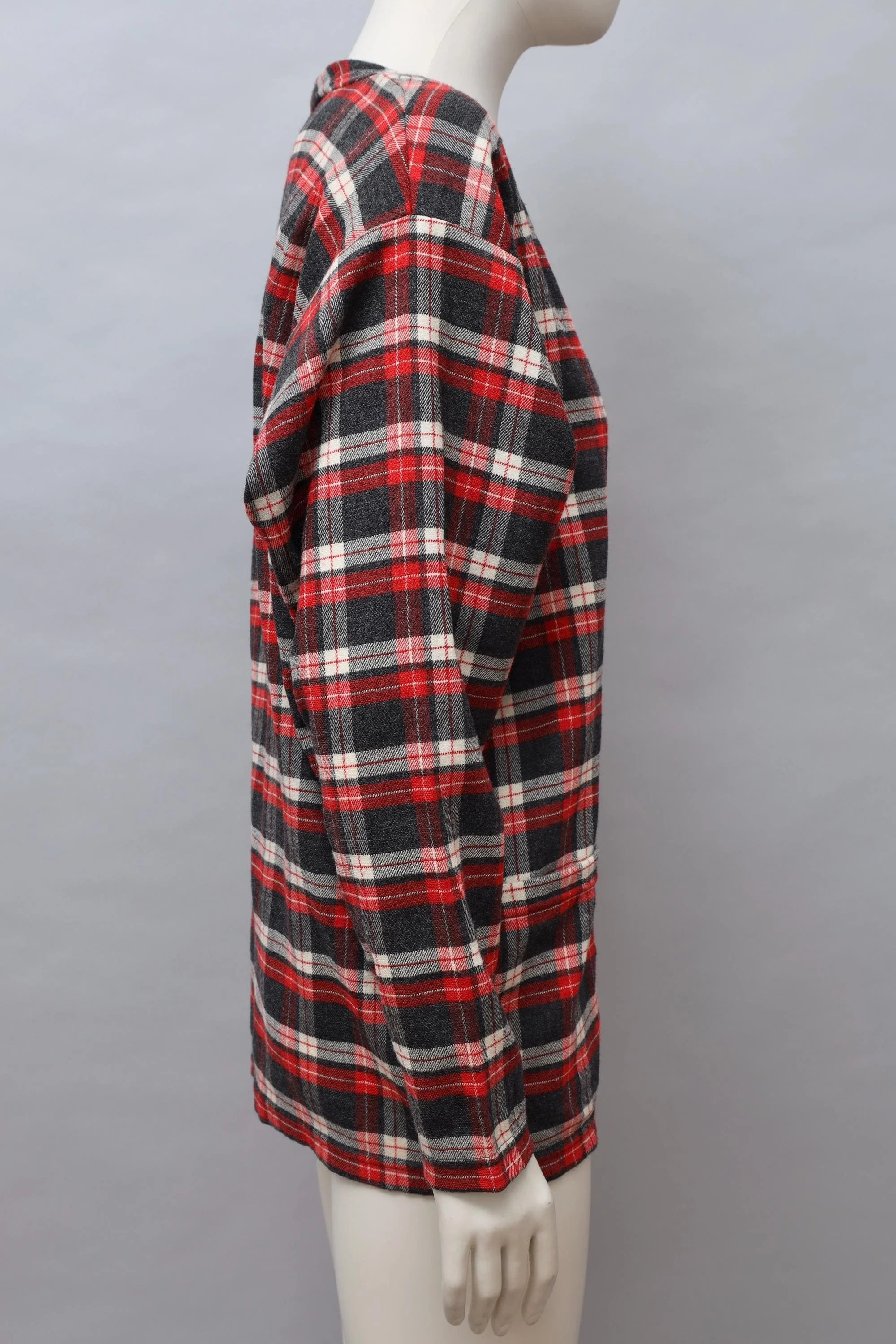 late 1980s Chantal Thomass Suite tartan zip-up cardigan