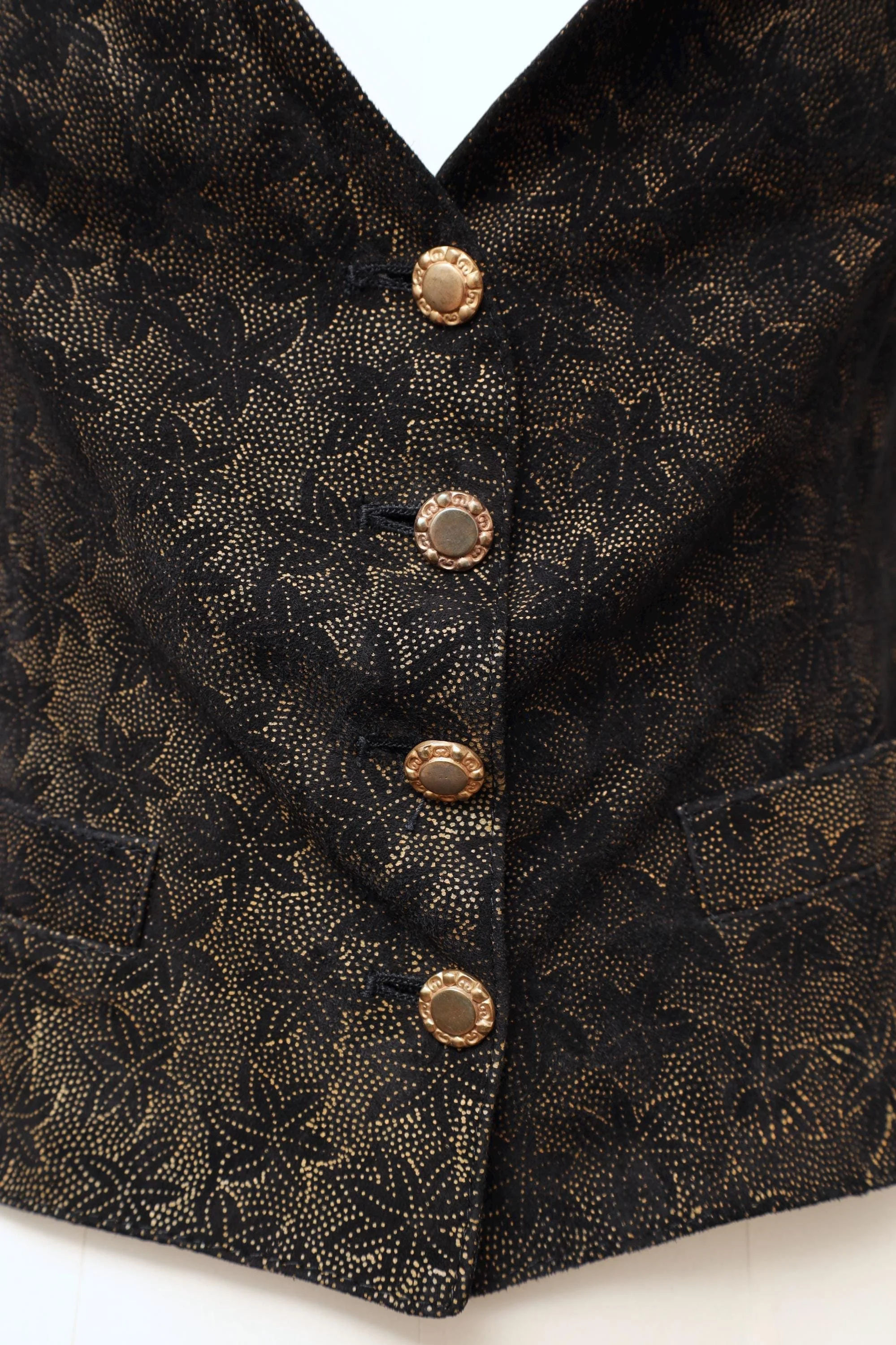 1980s Jean Paul Gaultier pour Ghezzi brass buttons