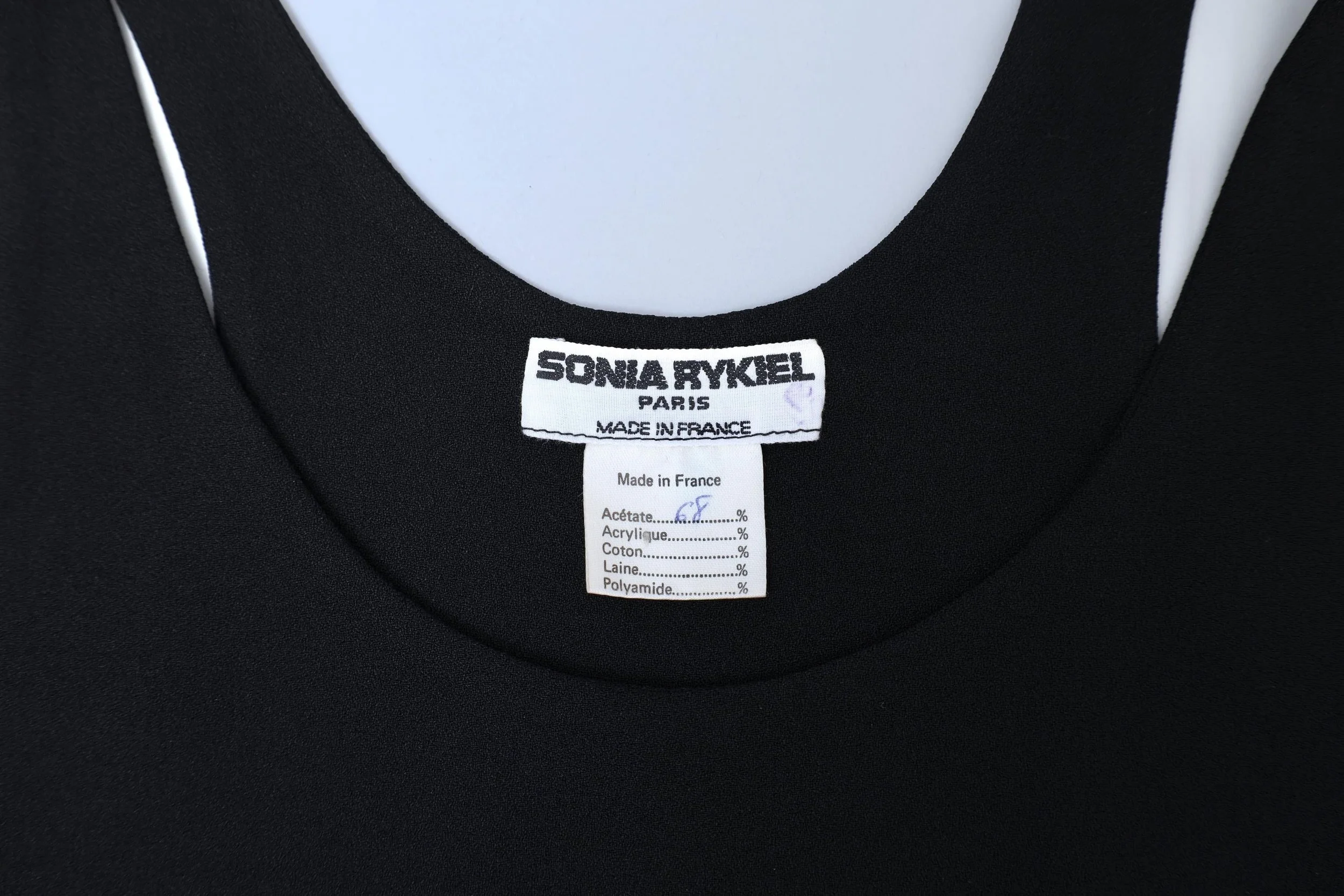 F/W 1984 Sonia Rykiel label tag