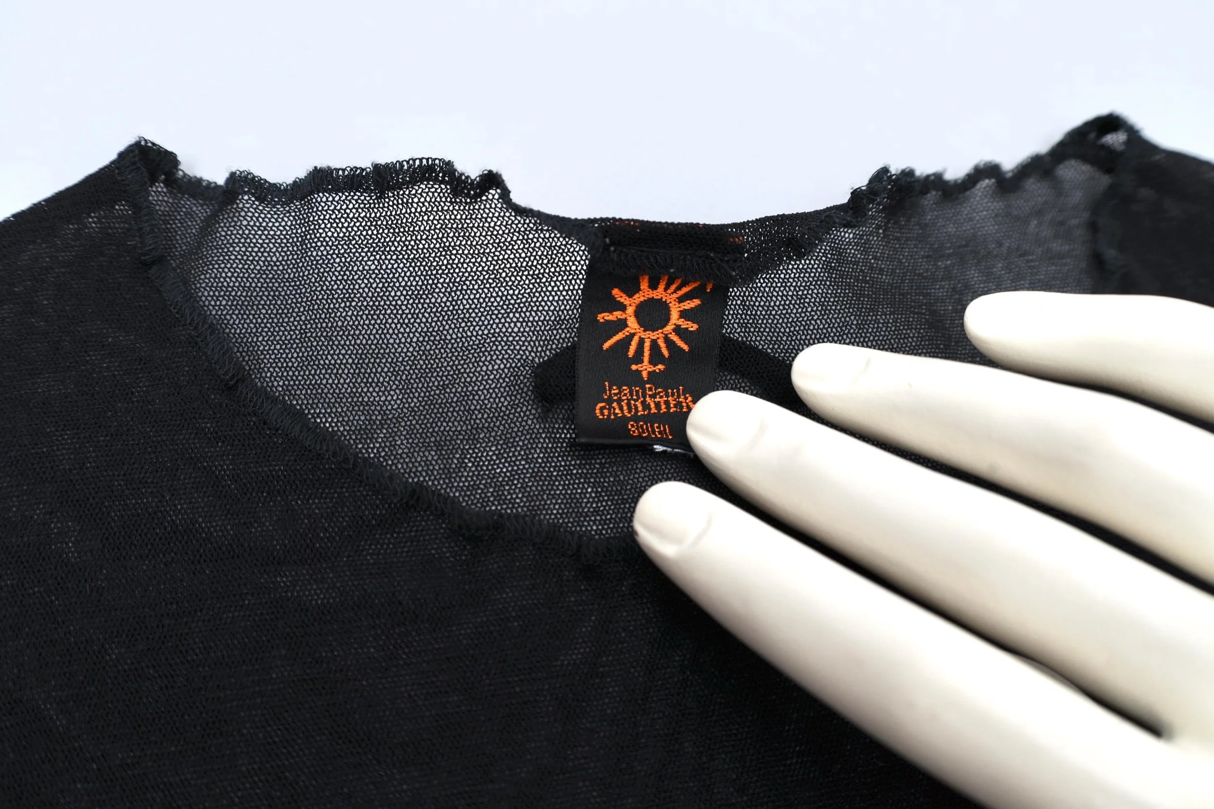 1990s Jean Paul Gaultier Soleil label tag