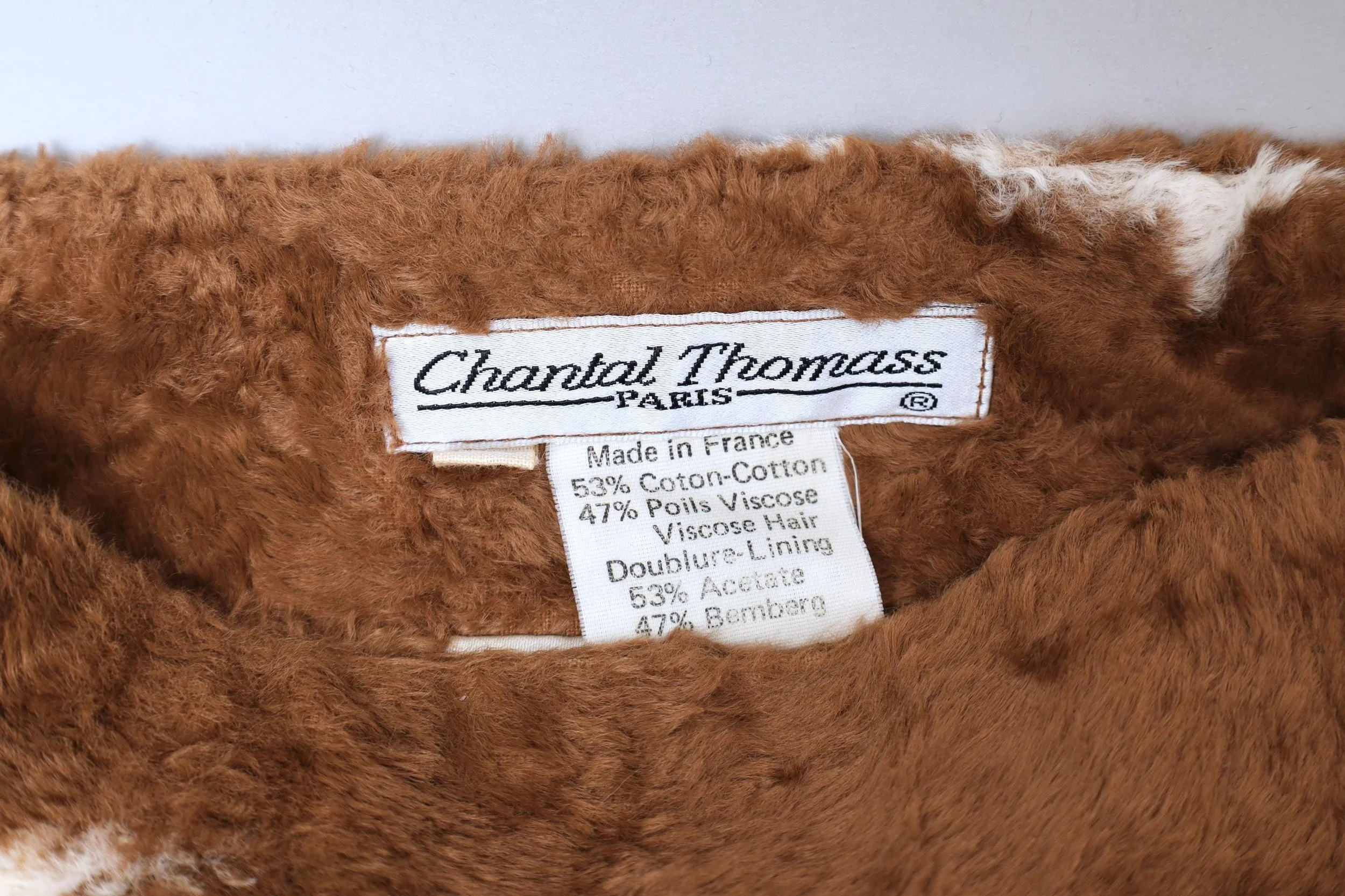 F/W 1990 Chantal Thomass label tag