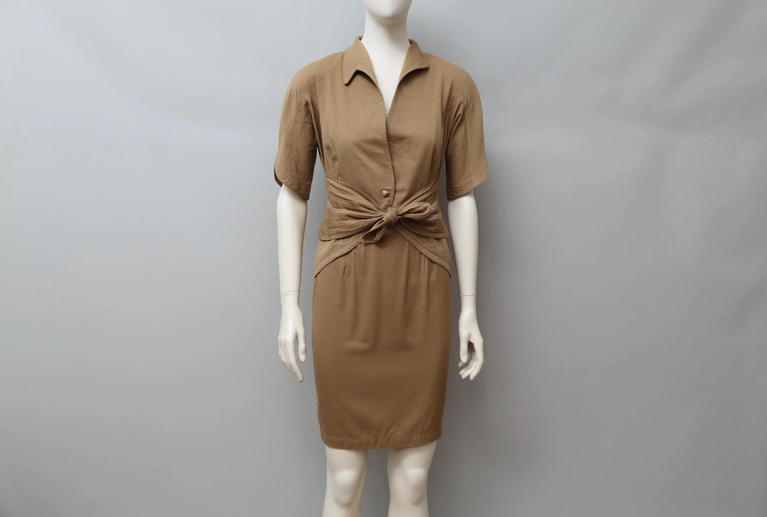 late 1980s / early 1990s Thierry Mugler Activ khaki ensemble