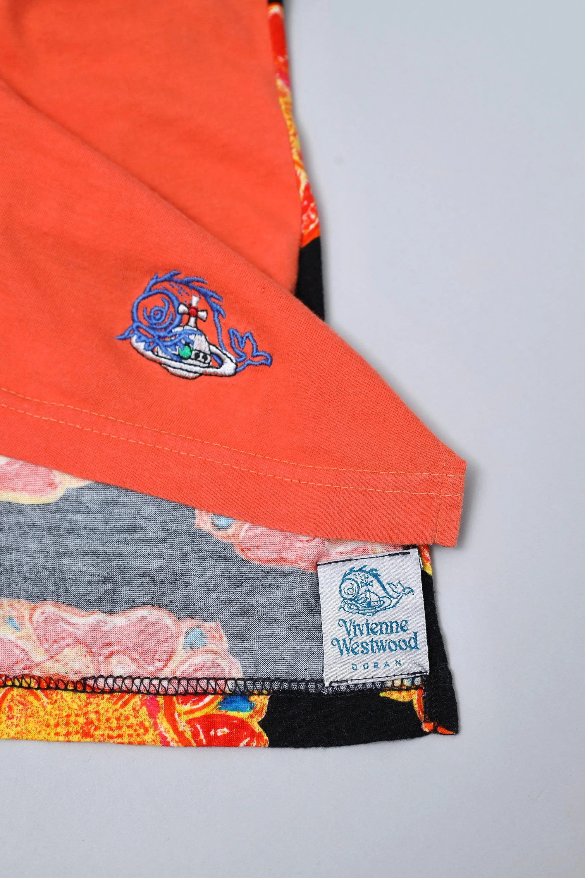 Vivienne Westwood Ocean embroidered orb logo