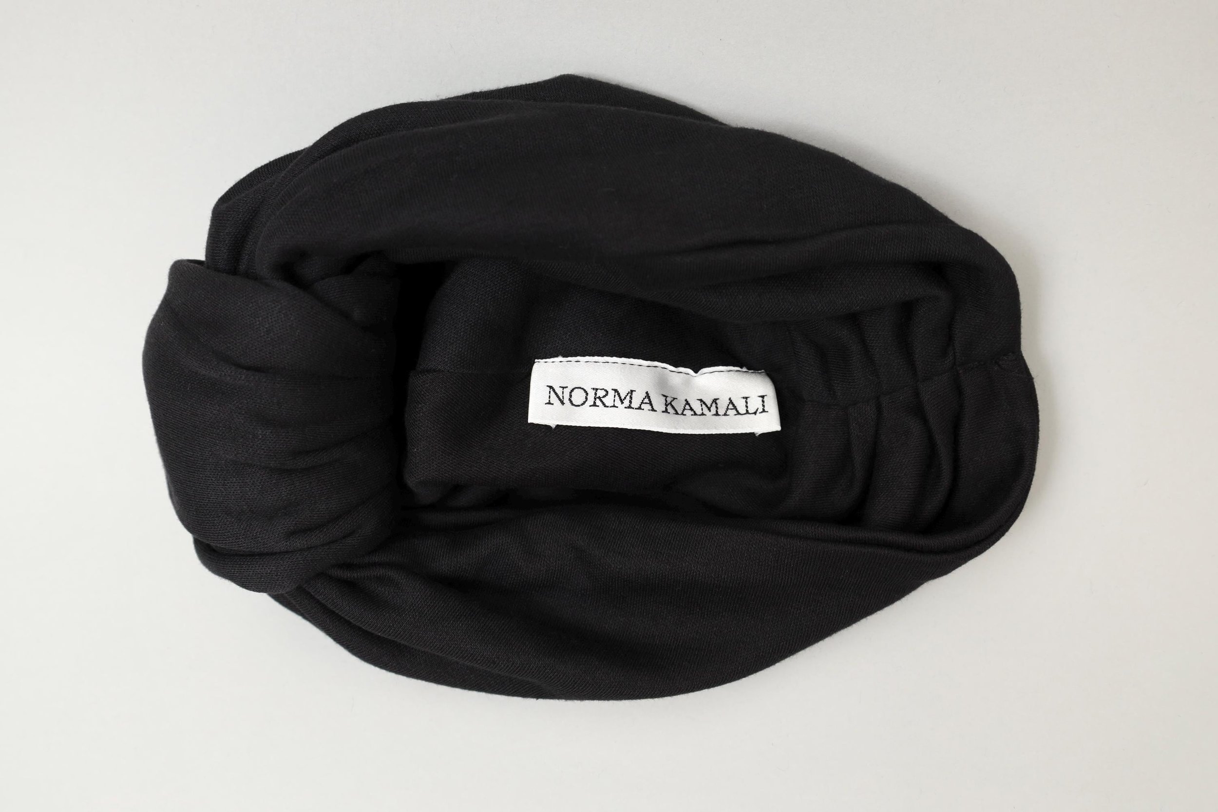 1980s Norma Kamali label tag