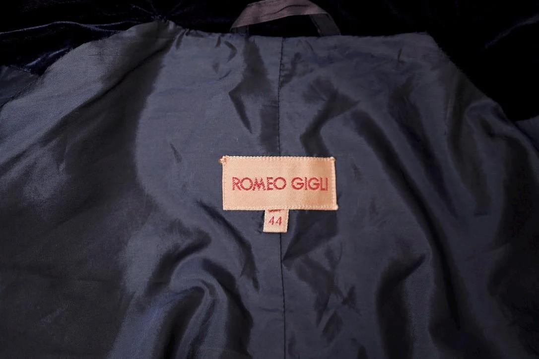 F/W 1991 Romeo Gigli label tag