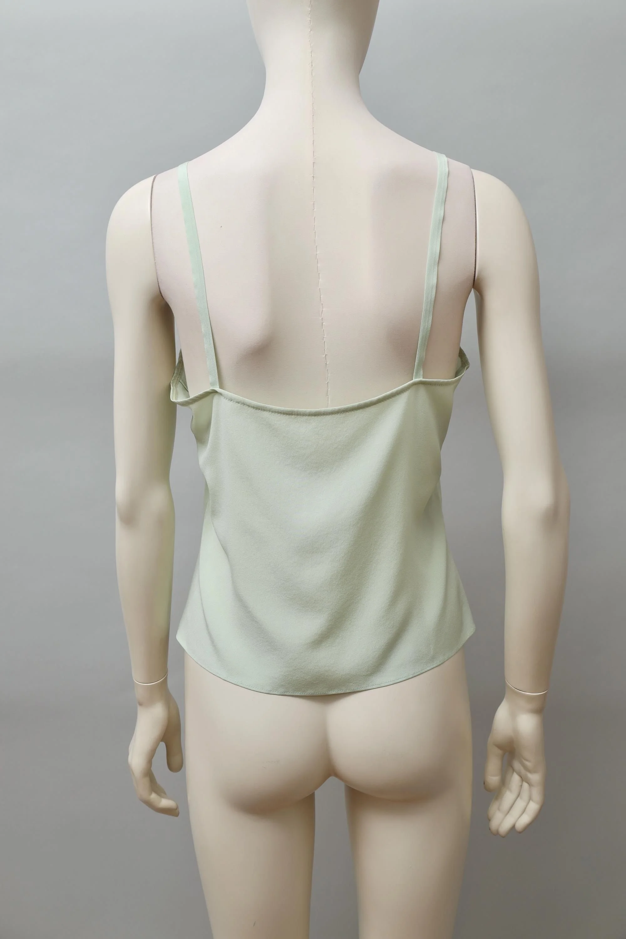 F/W 1994 Chantal Thomass silk camisole with leavers lace inlay