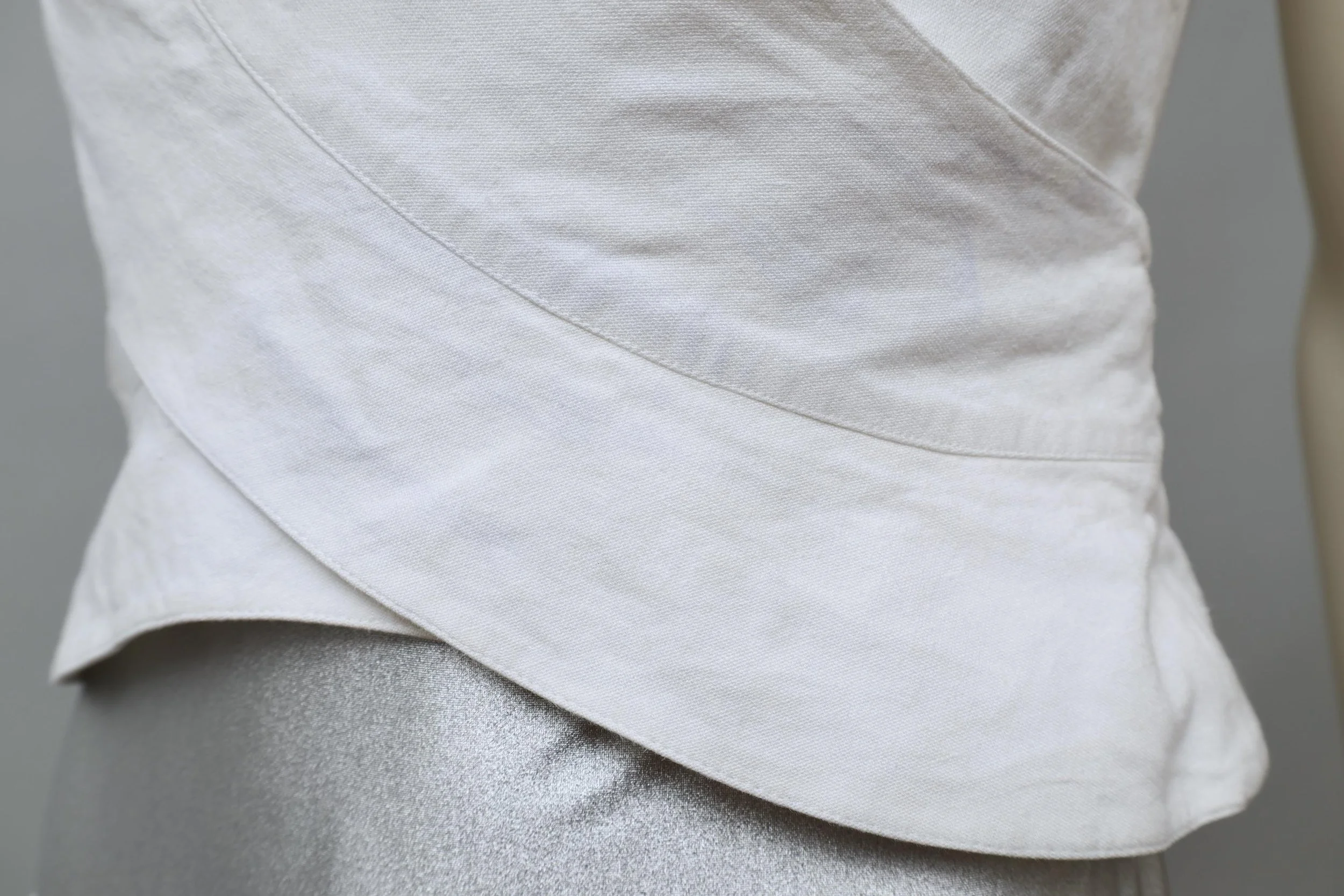 white cotton detail