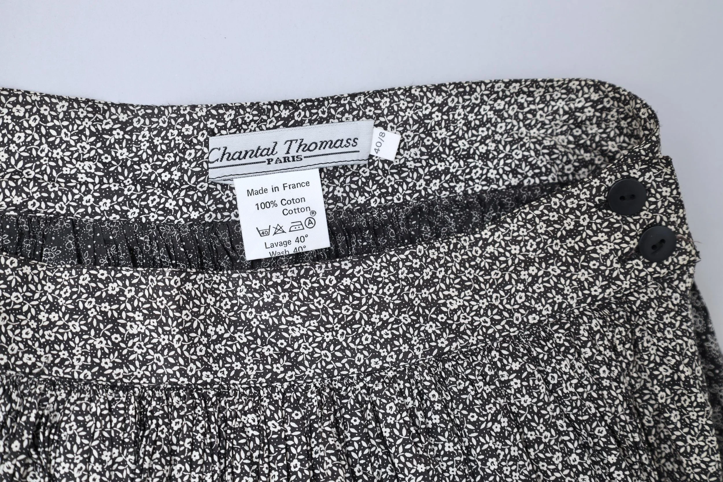 1980s Chantal Thomass label tag