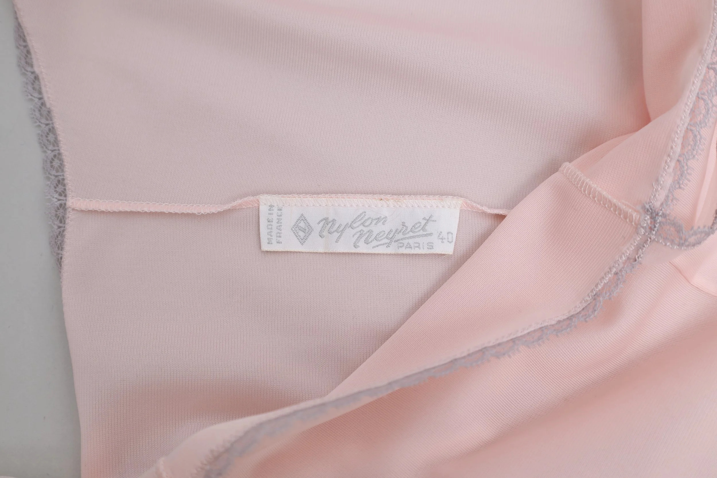 1960s Neyret Paris label tag