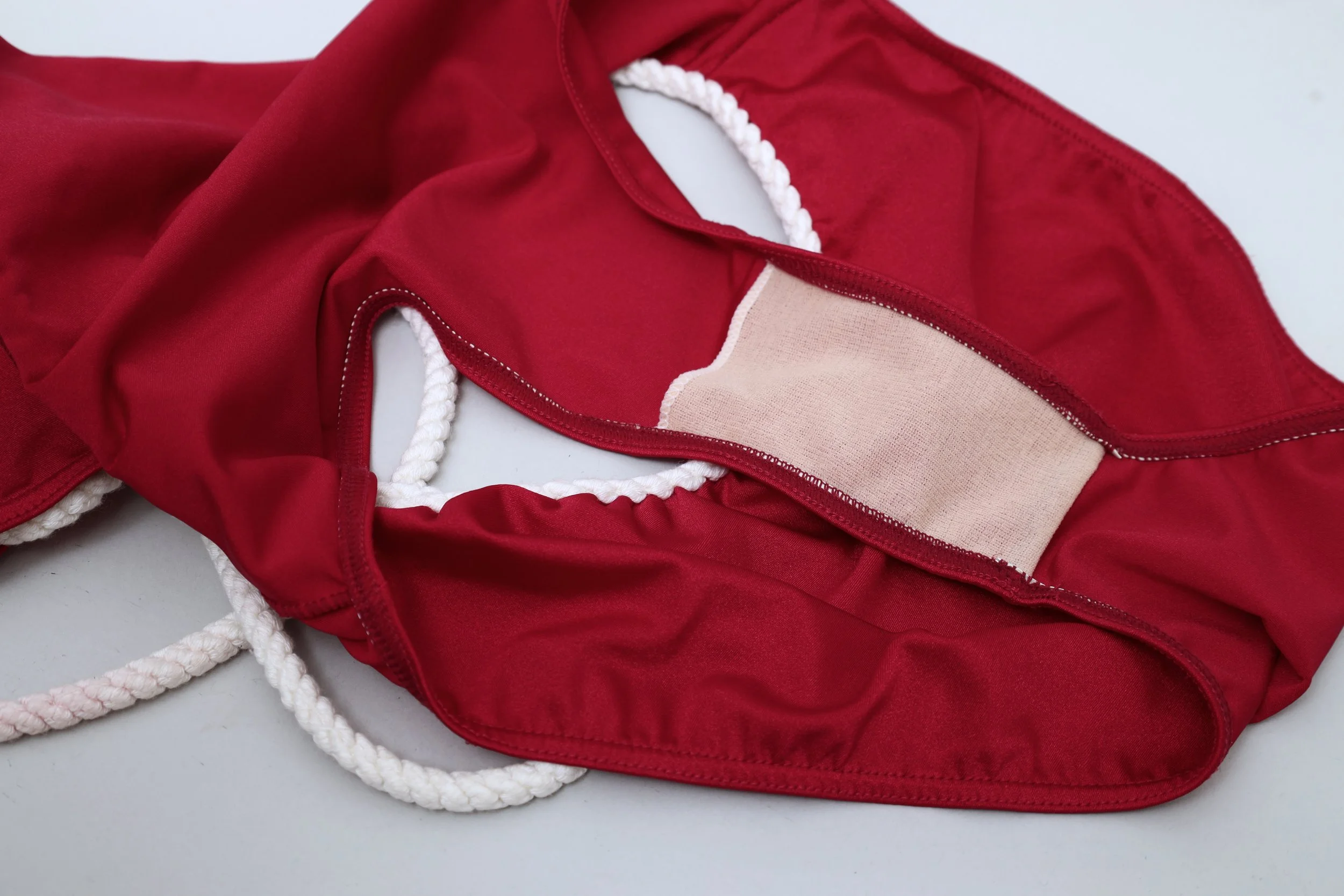 rope swimsuit detail