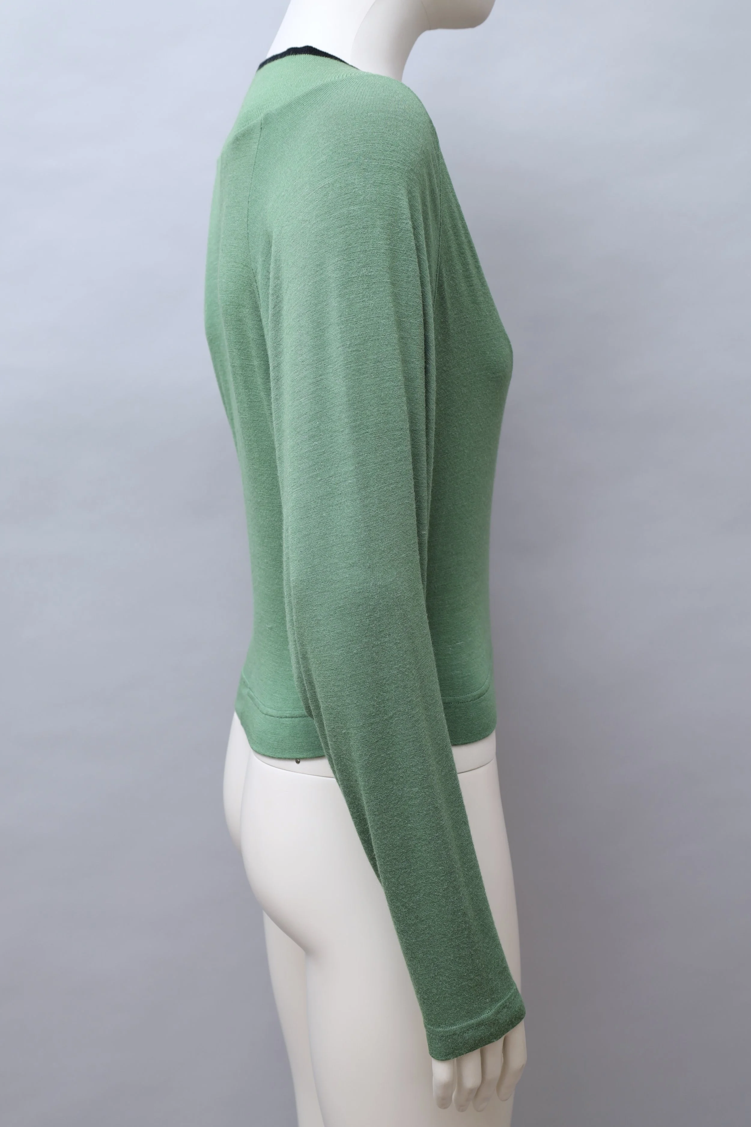 late 1980s / early 1990s Chantal Thomass green portefeuille top