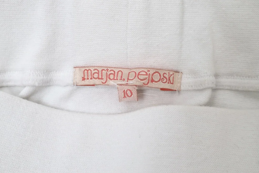 2000s Marjan Pejoski label tag