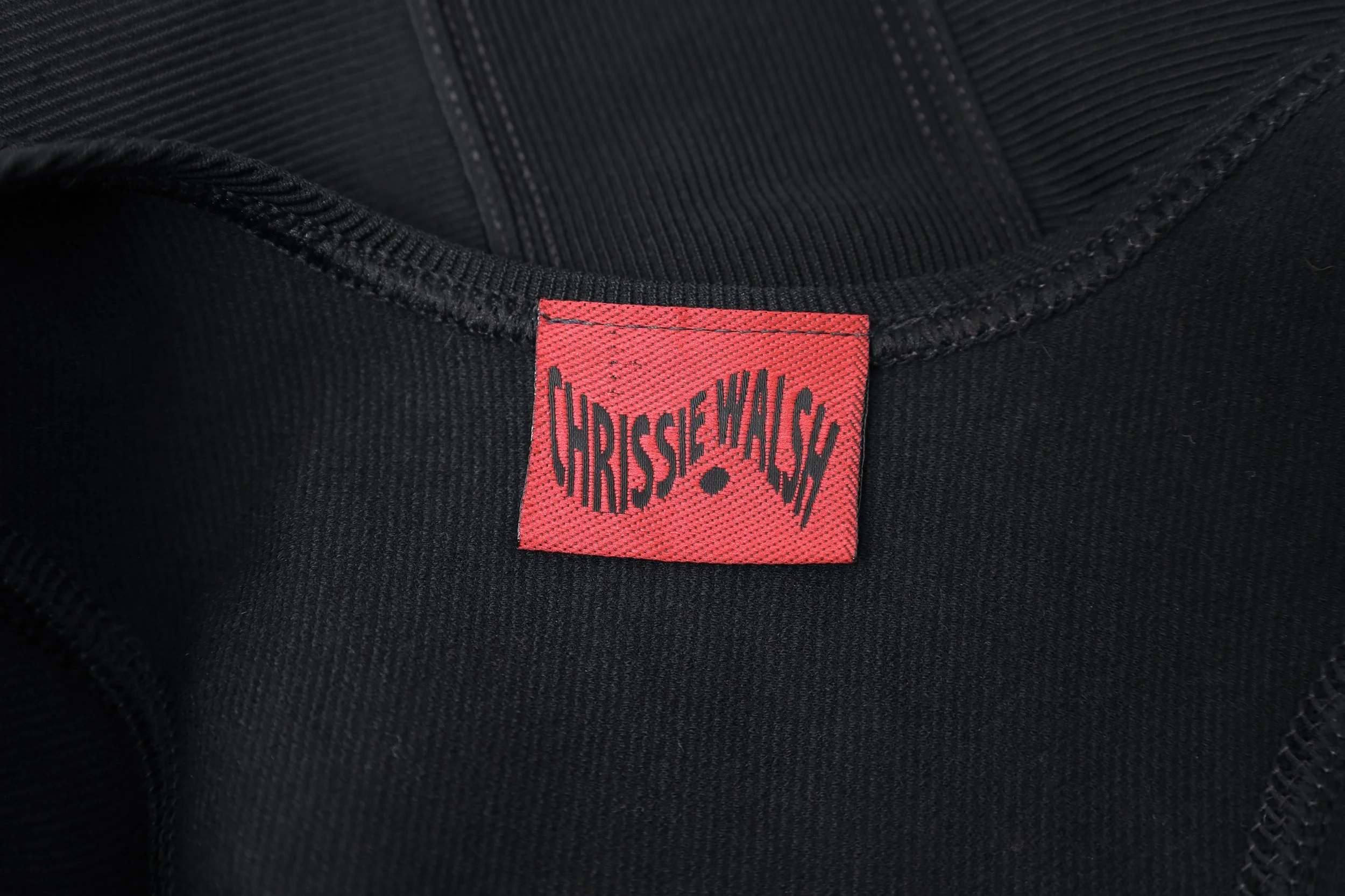 1980s Chrissie Walsh label tag