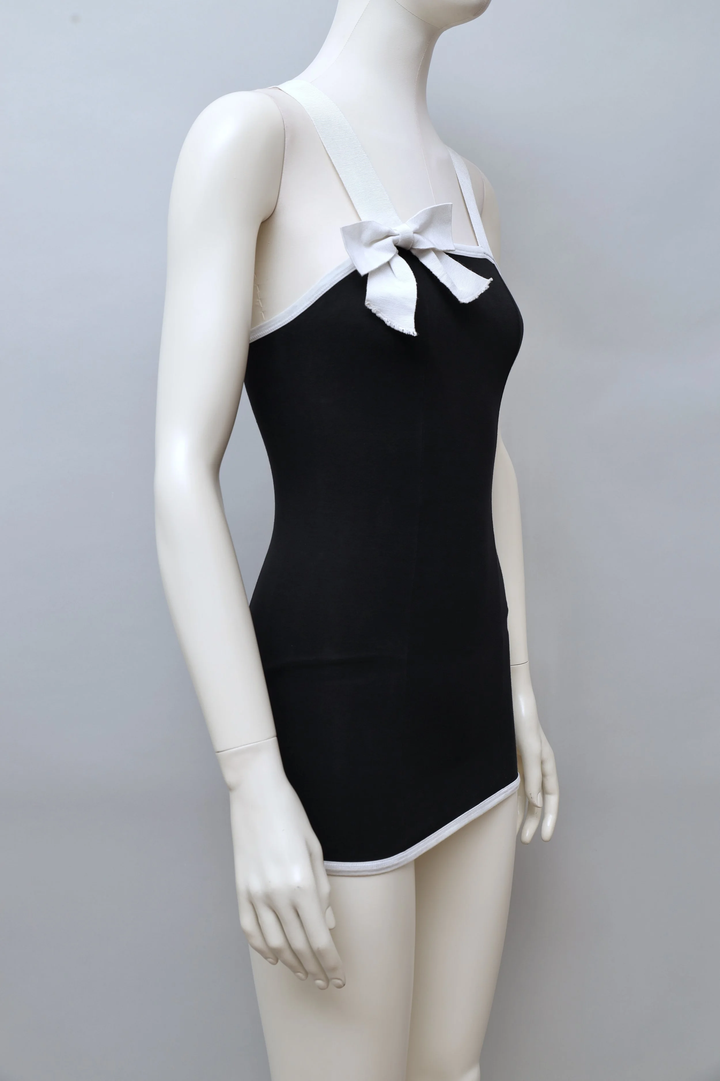 late 1980s / early 1990s Martine Sitbon La Nuit bow bodysuit