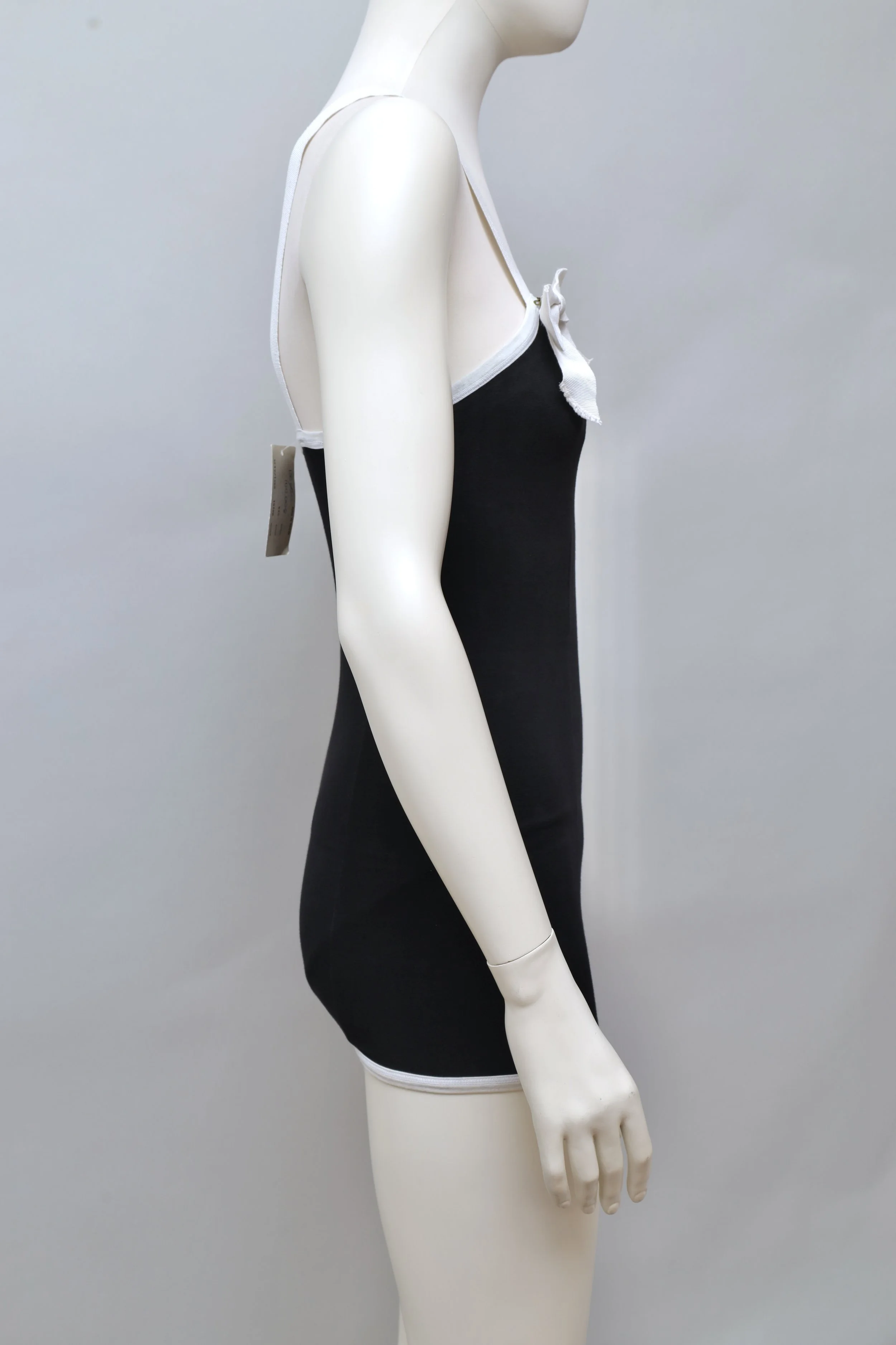 late 1980s / early 1990s Martine Sitbon La Nuit bow bodysuit
