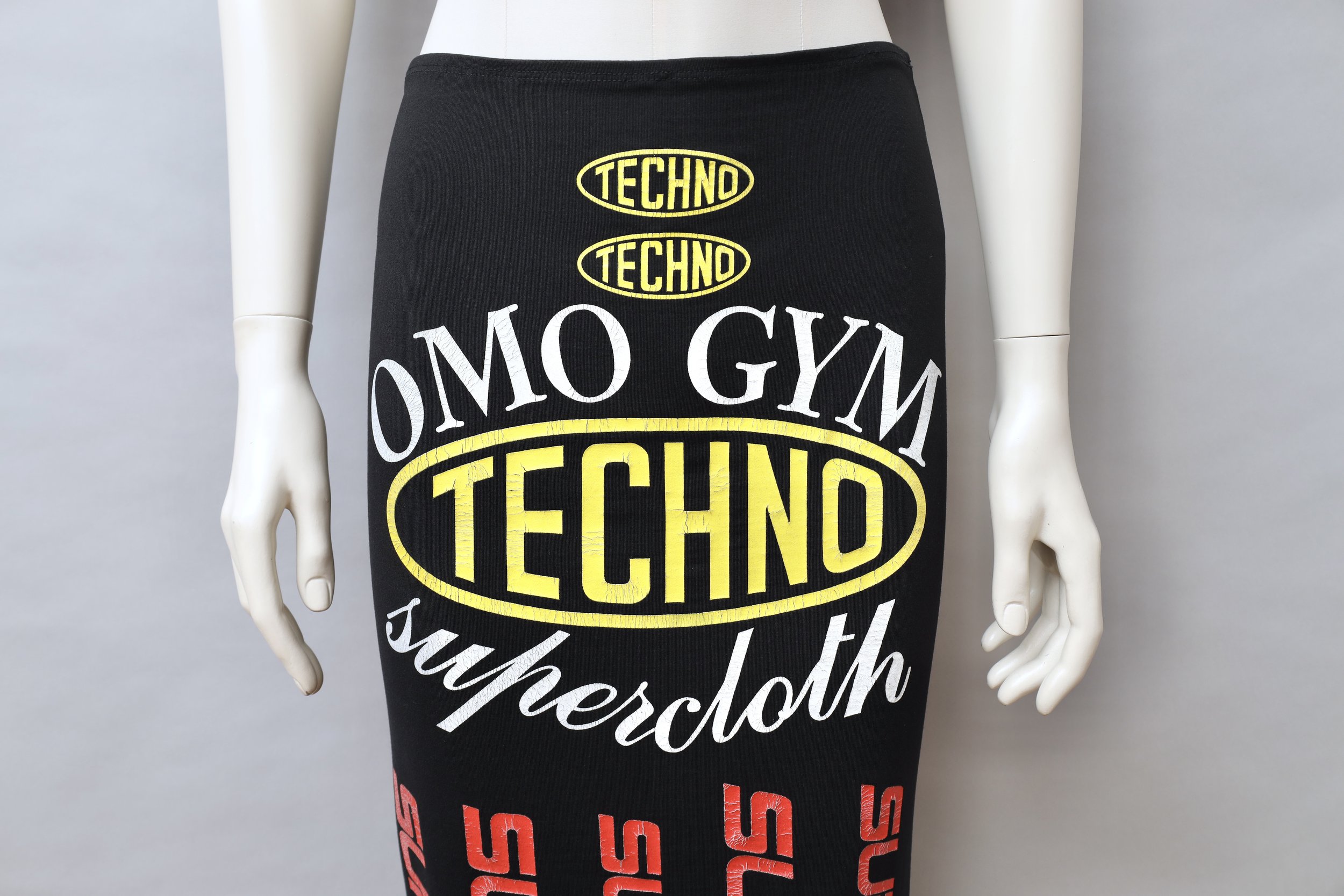 Norma Kamali OMO gym techno supercloth supplex