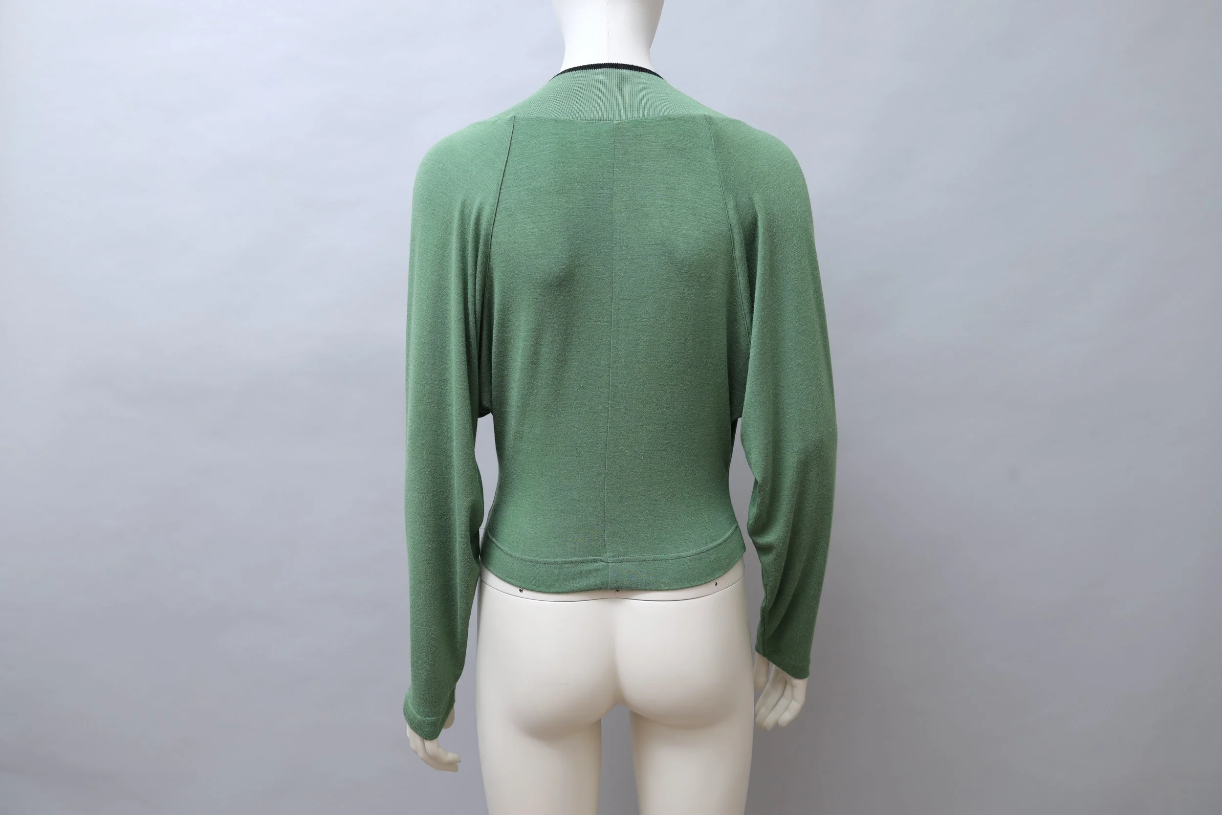 late 1980s / early 1990s Chantal Thomass green portefeuille top