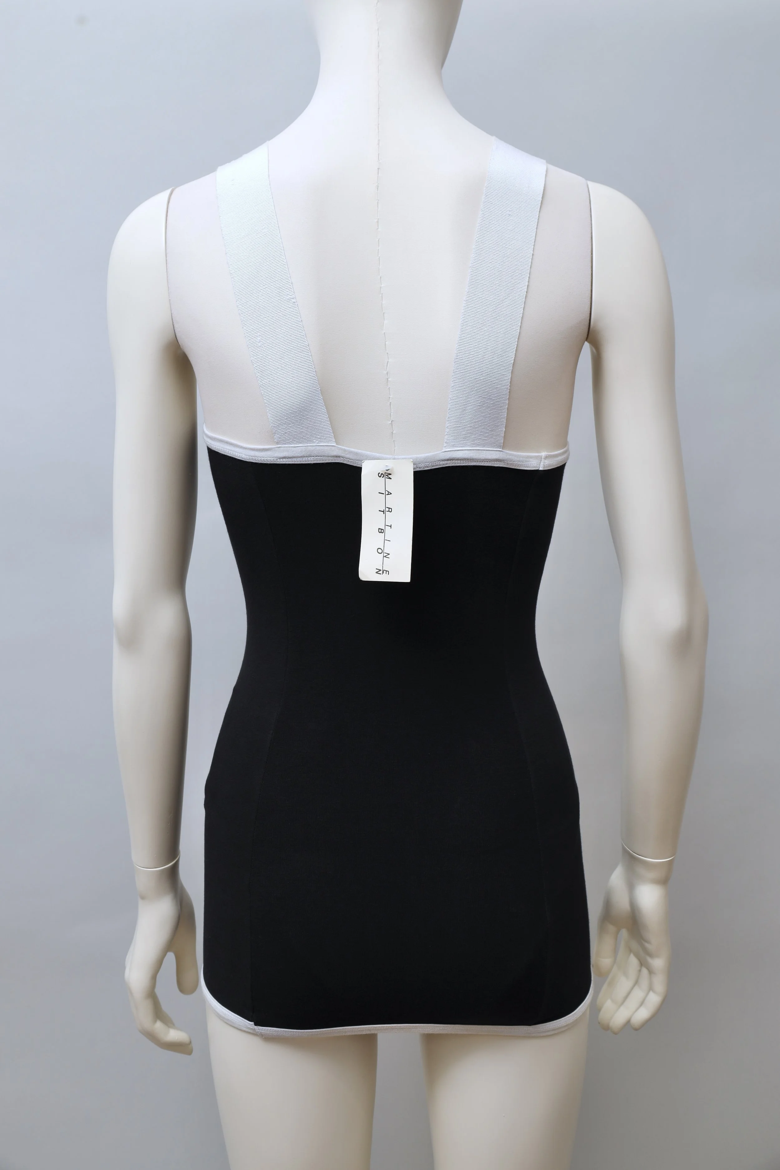 late 1980s / early 1990s Martine Sitbon La Nuit bow bodysuit