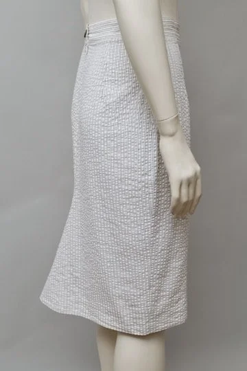 S/S 2008 Vivienne Westwood seersucker striped skirt